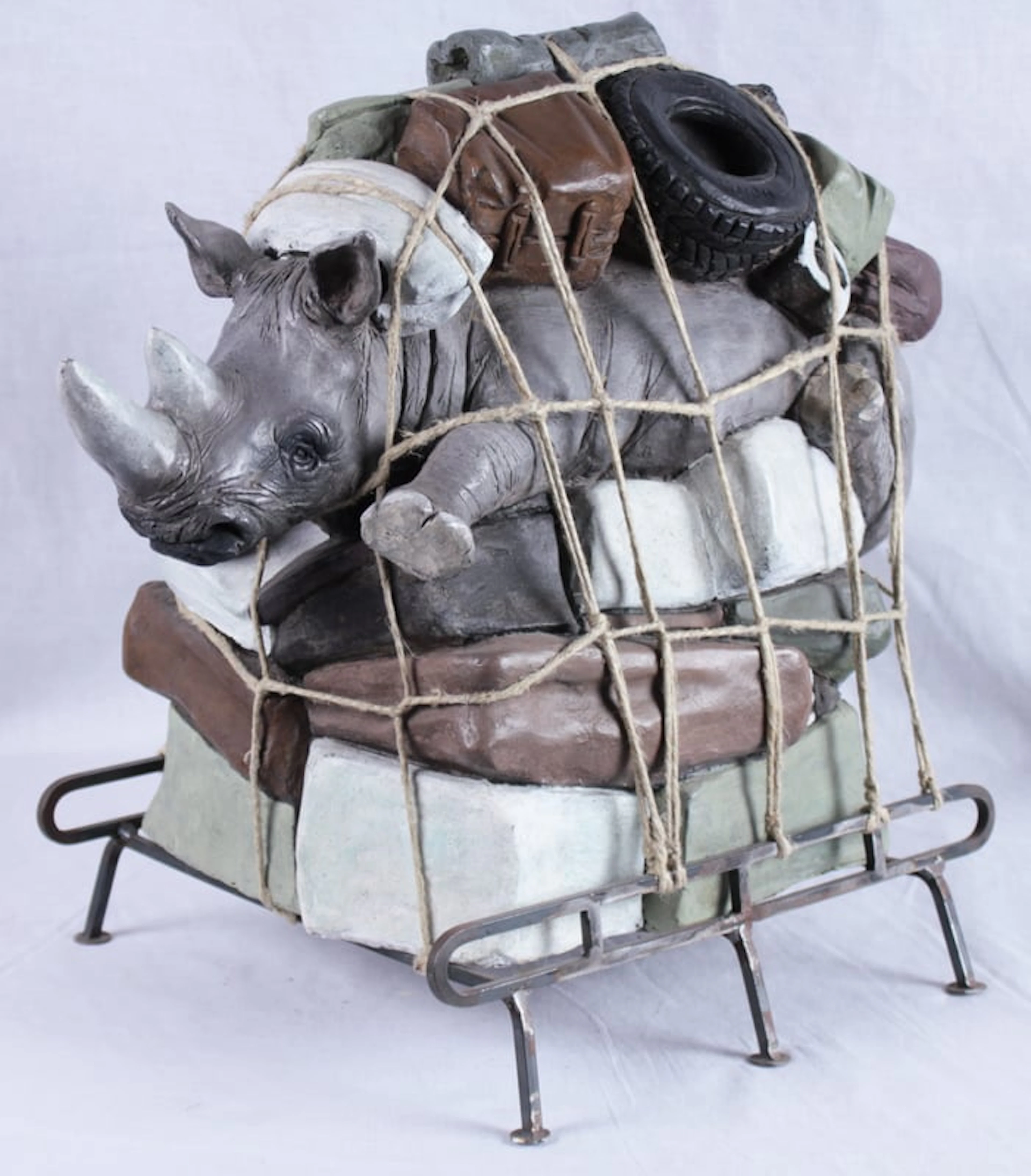 Stefano Bombardieri - Hyperrealist Contemporary Sculptor - Bagaglio