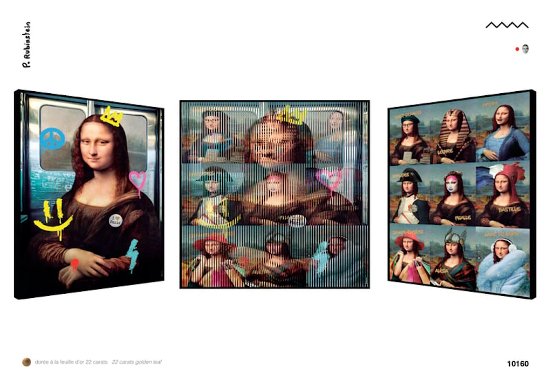 Patrick Rubinstein - Mona Lisa in Paris
