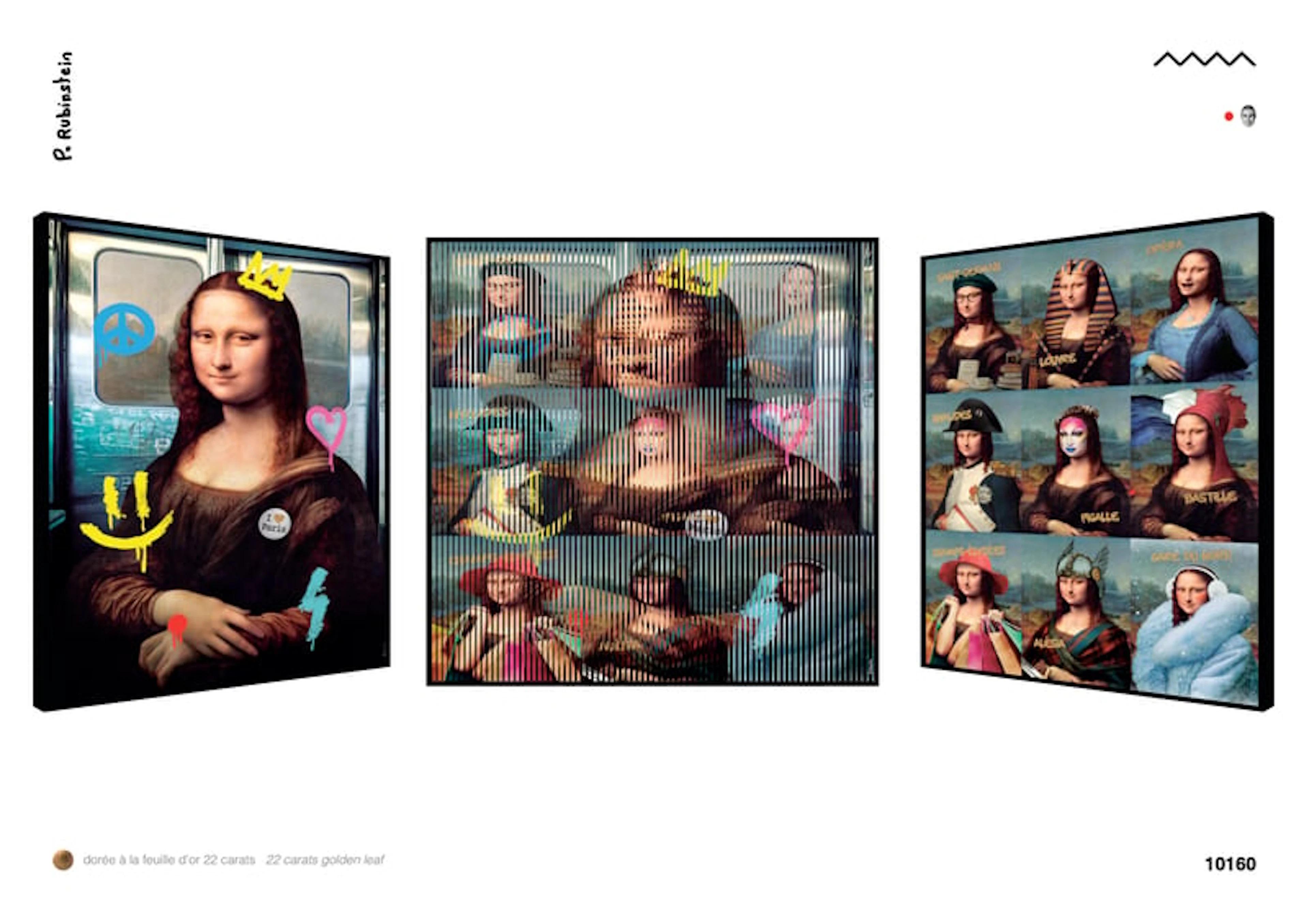 Patrick Rubinstein - Mona Lisa in Paris