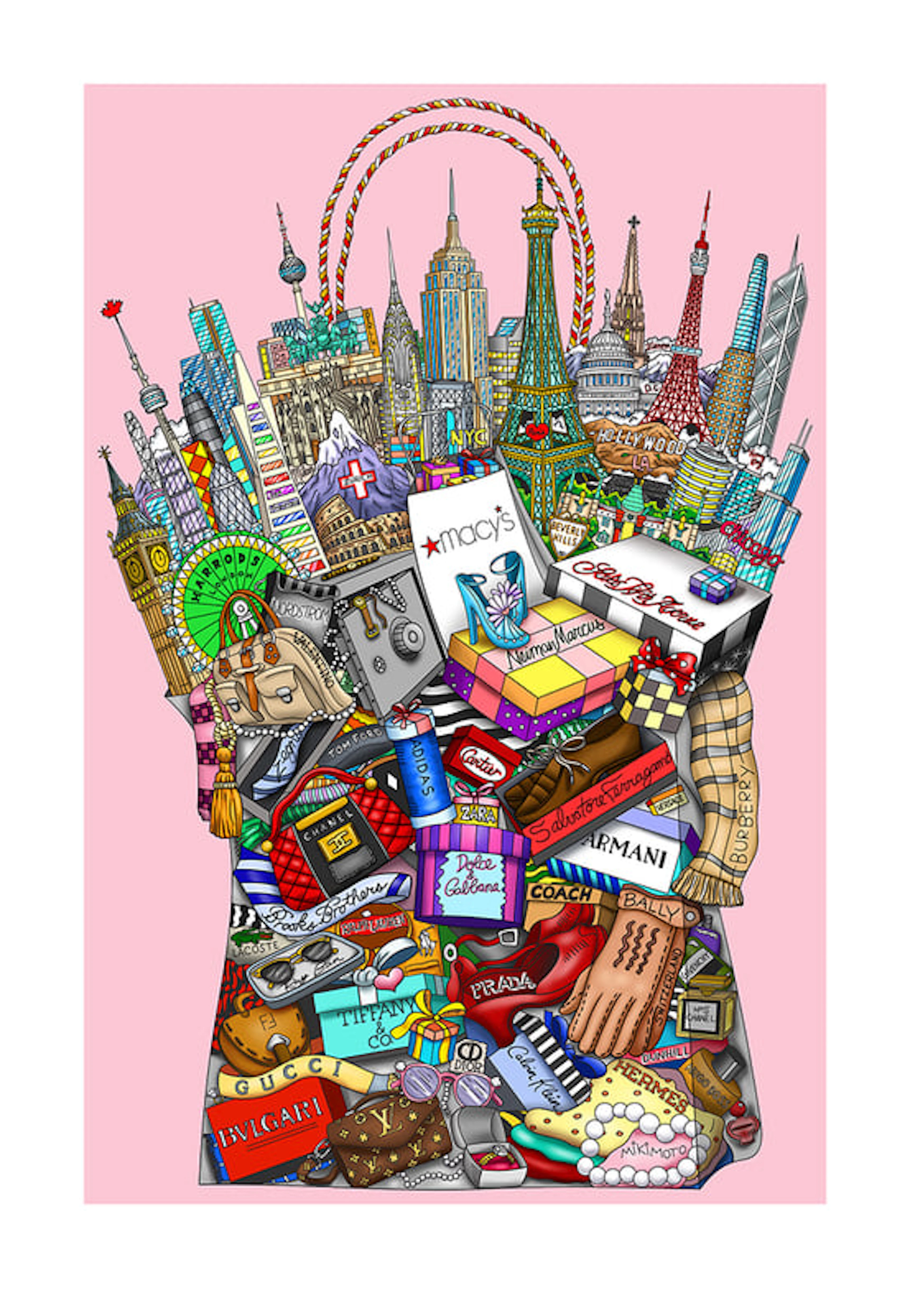 Charles Fazzino – Master of 3D Pop Art: Colorful and Playful Urban