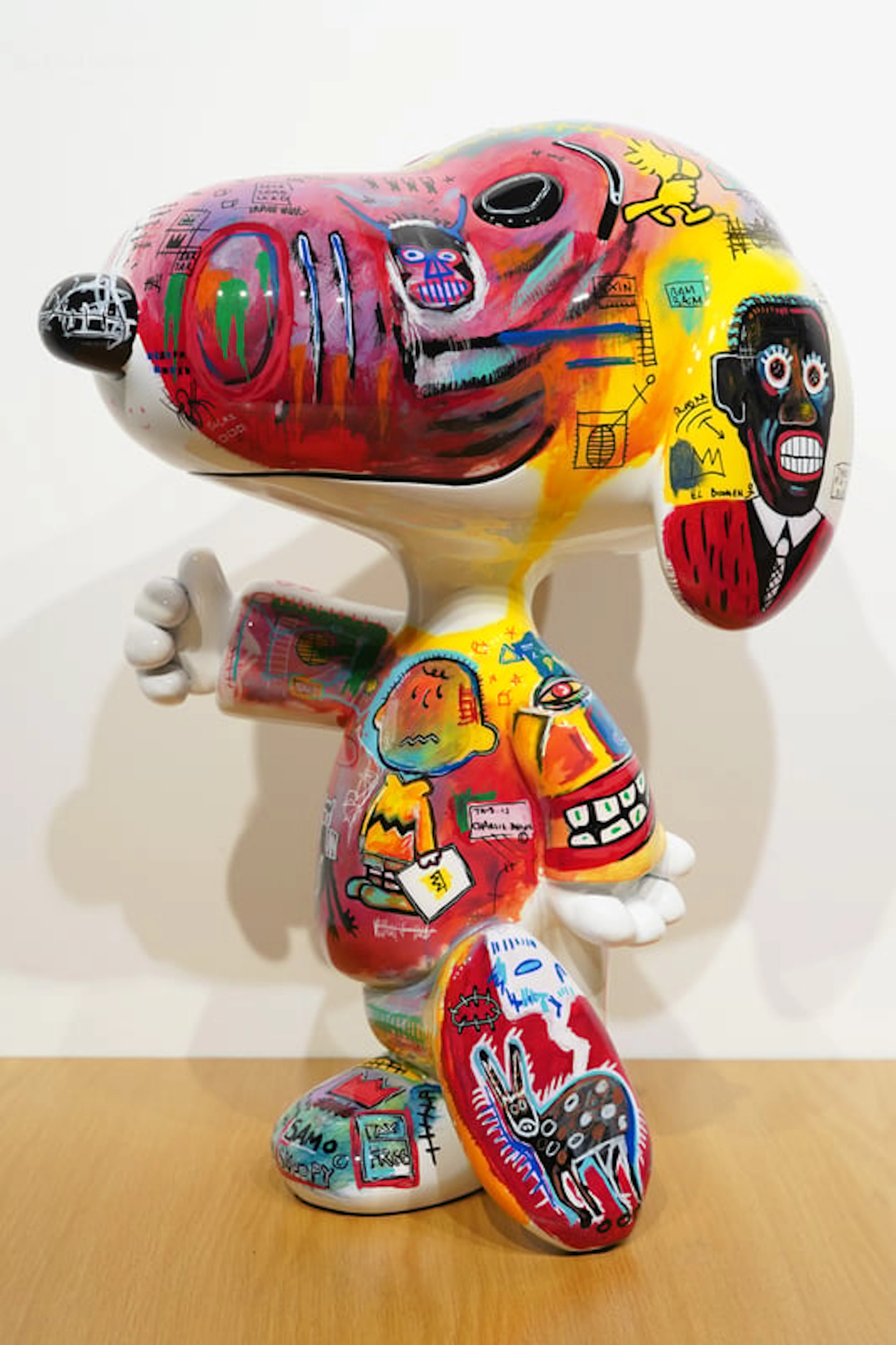 Peppone - Post-Pop Art Artist - SNOOPY - Basquiat Style - serie 2