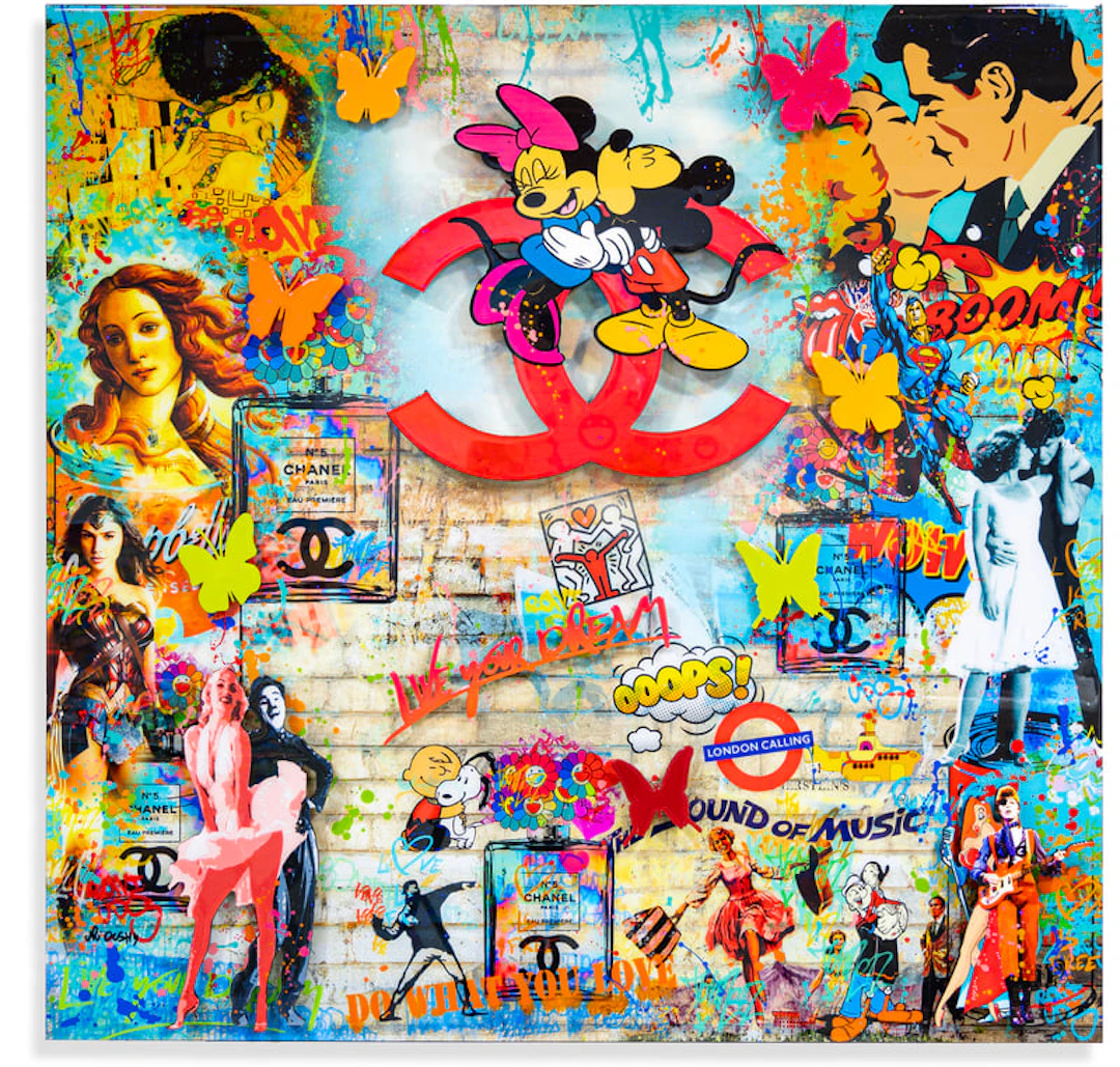 Uri Dushy - Post-Pop Art Artist - Chanel Love
