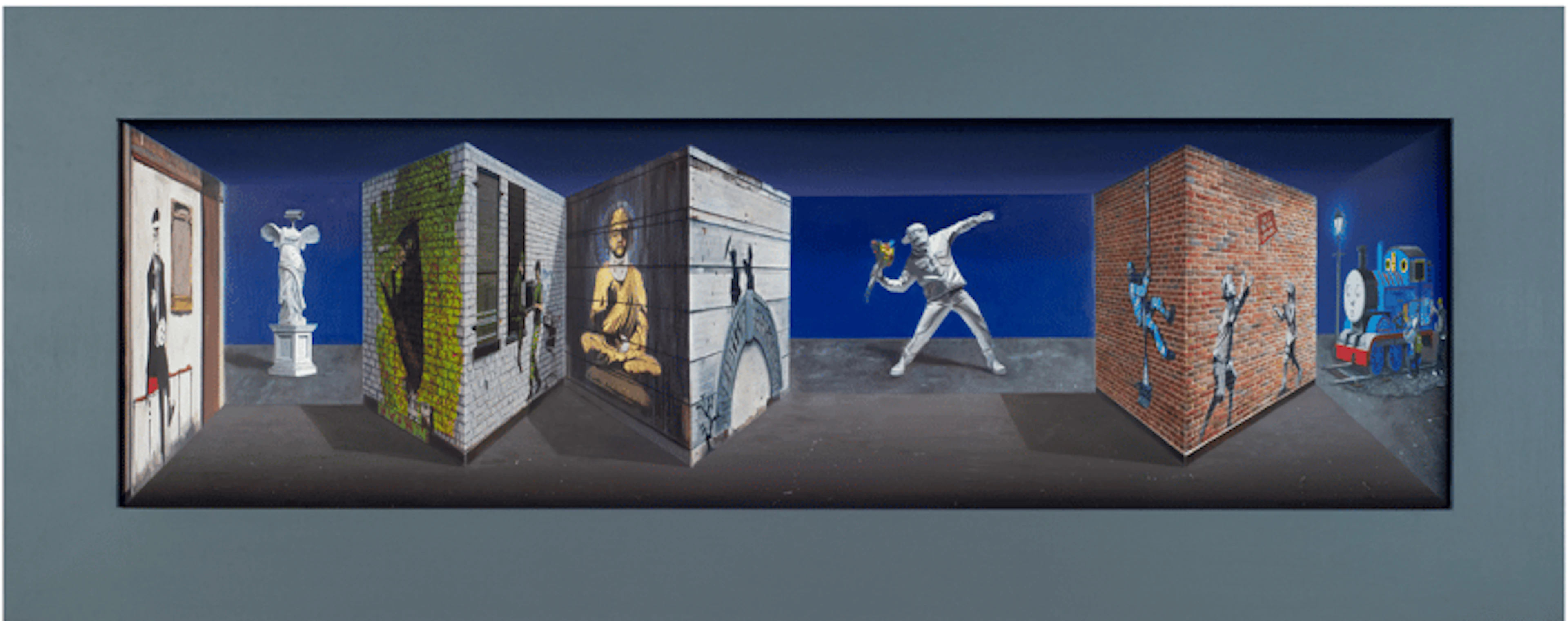 Patrick Hughes - Optical Artist - Banksy of England, 2021