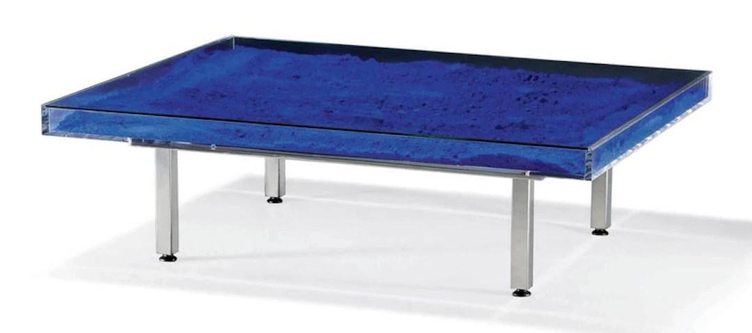 Yves Klein - New-Realist Artist - Table IKB® (bleu)