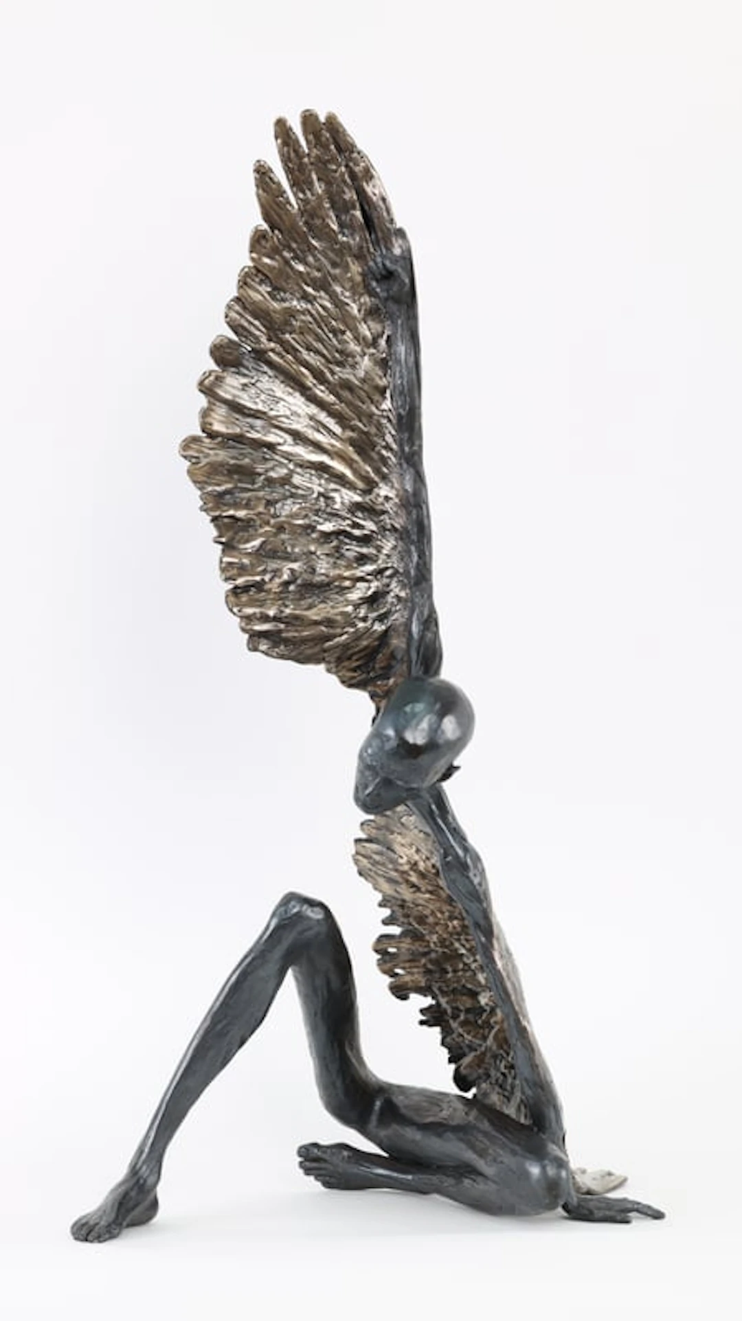 Romain Tiercin – Contemporary Sculptor Working with Wood and Bronze - Liberté
