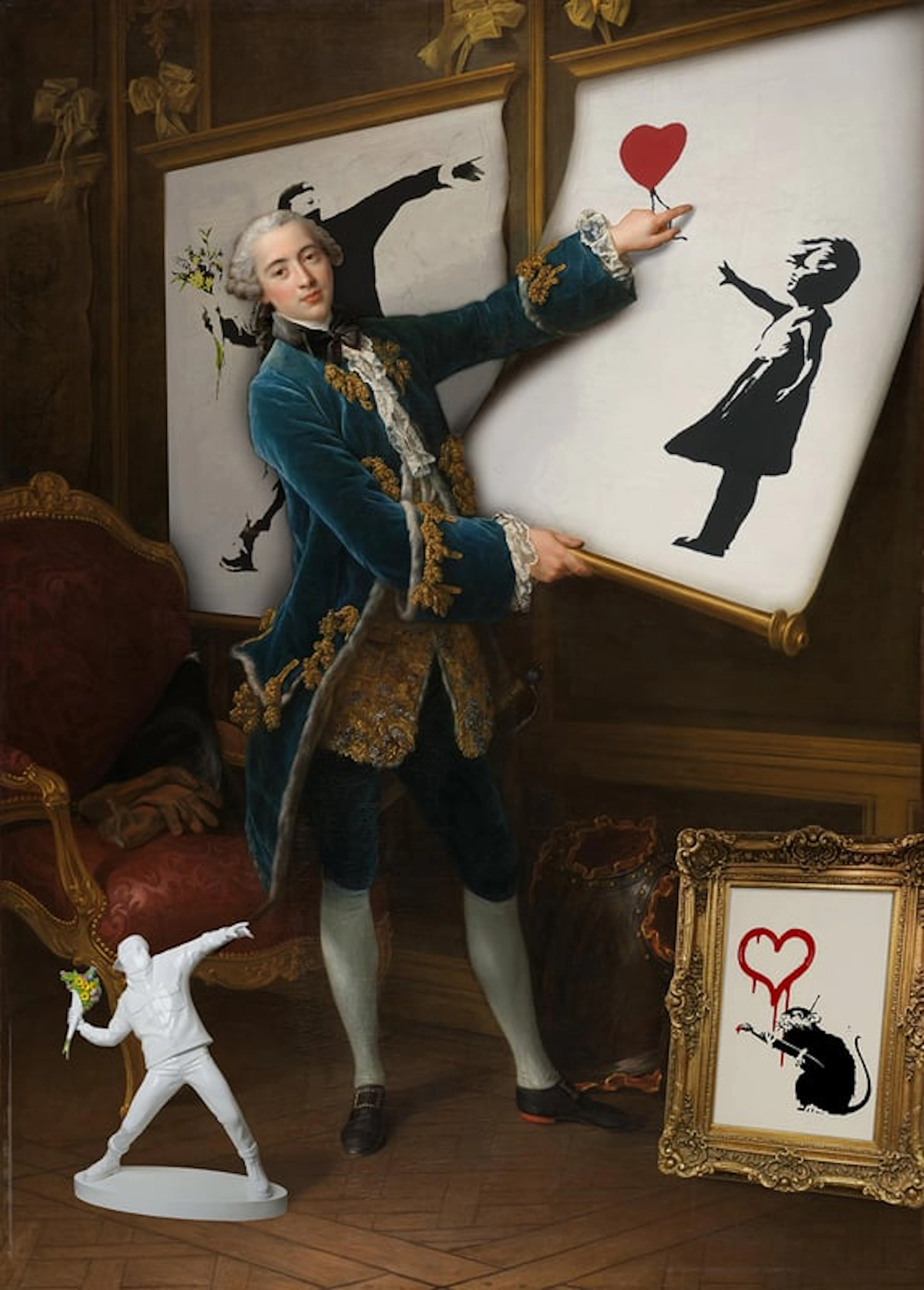 Leo Manelli - Street Artist - The Art Collector Banksy Fan, 2023