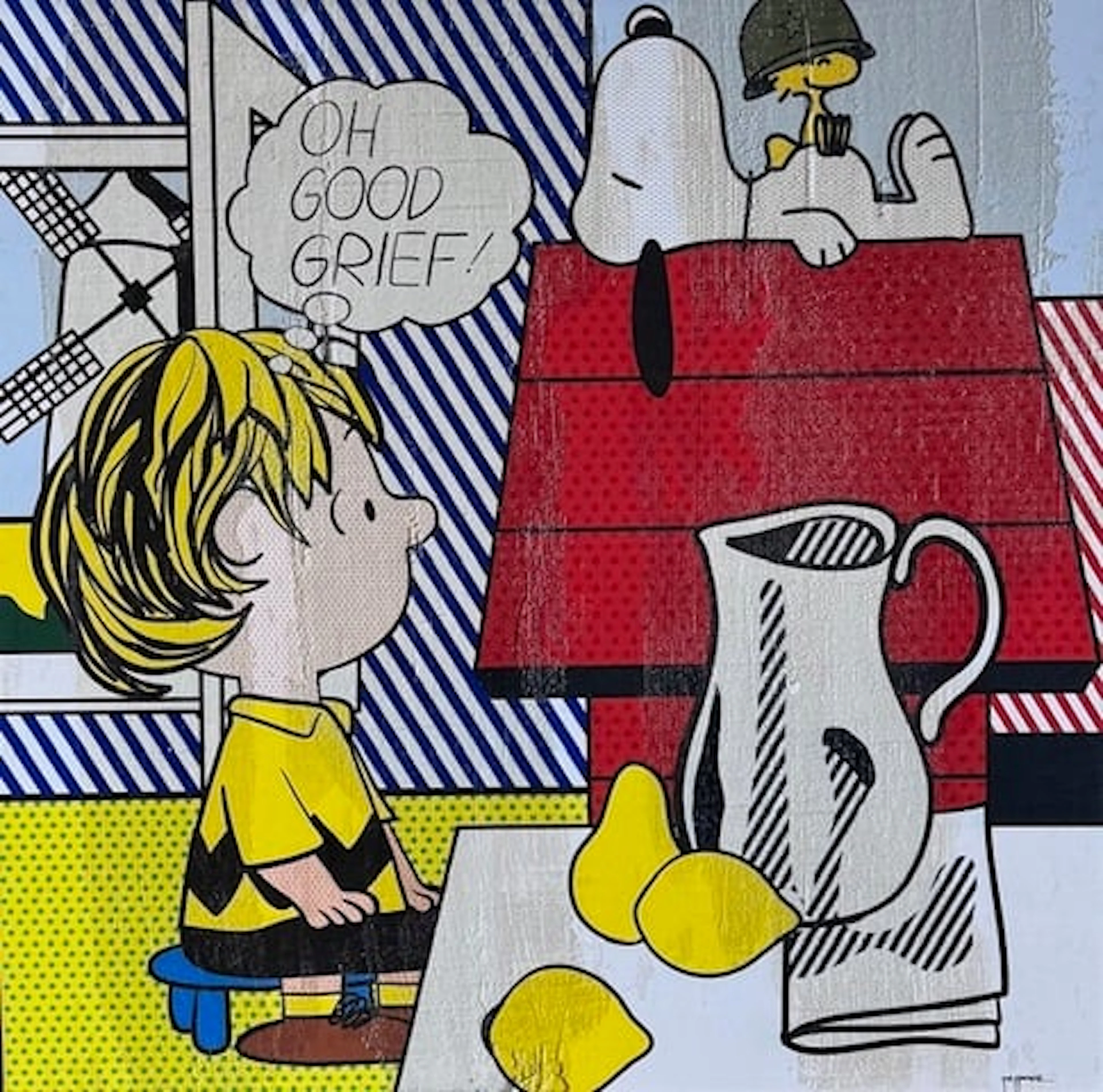 Peppone - Post-Pop Art Artist - ICONIC PAINTERS - Lichtenstein
