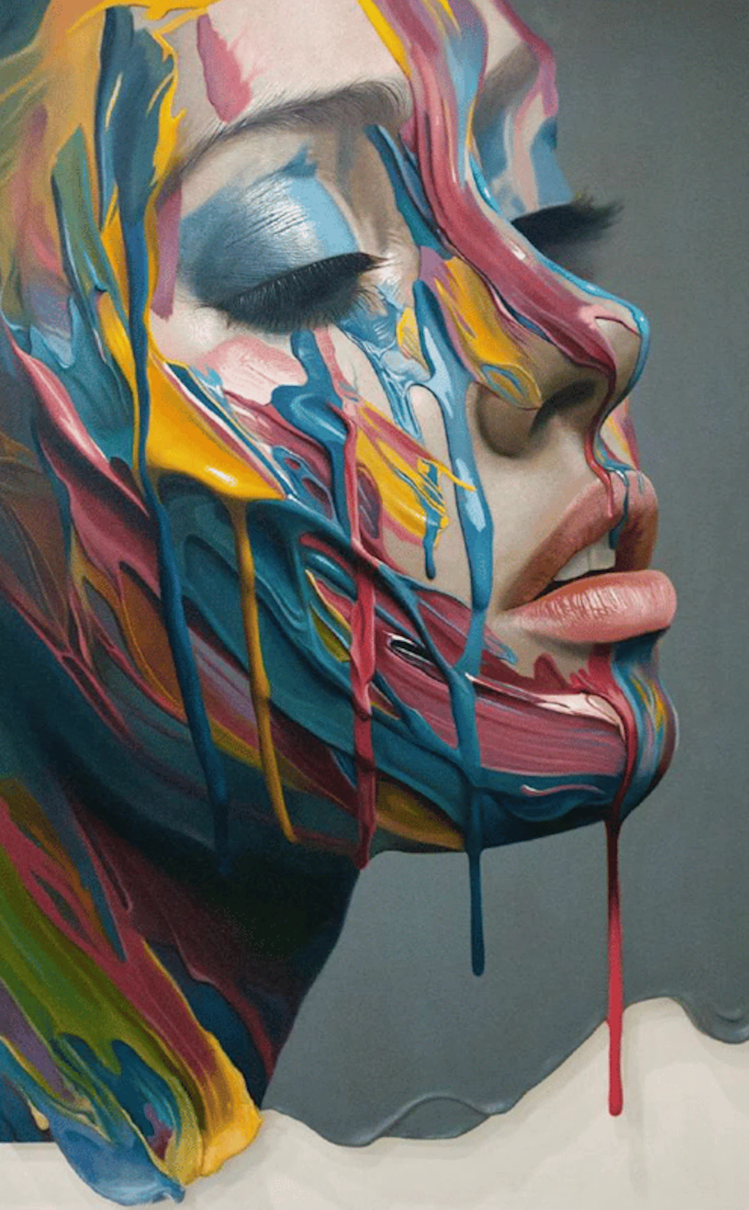Mike Dargas – German Hyperrealist Painter | Portrait Artworks - Cure, 2026