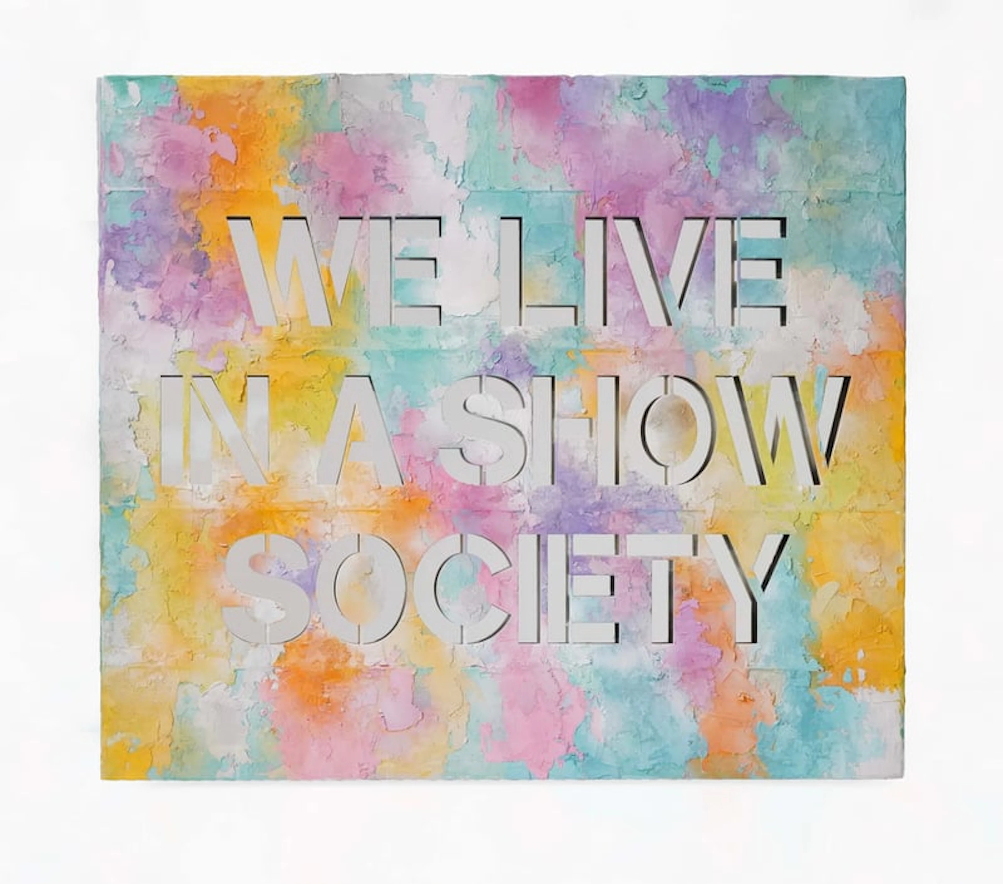 Joseph - Contemporary Artist - SERIE FULL PAINTED COLORS - We live