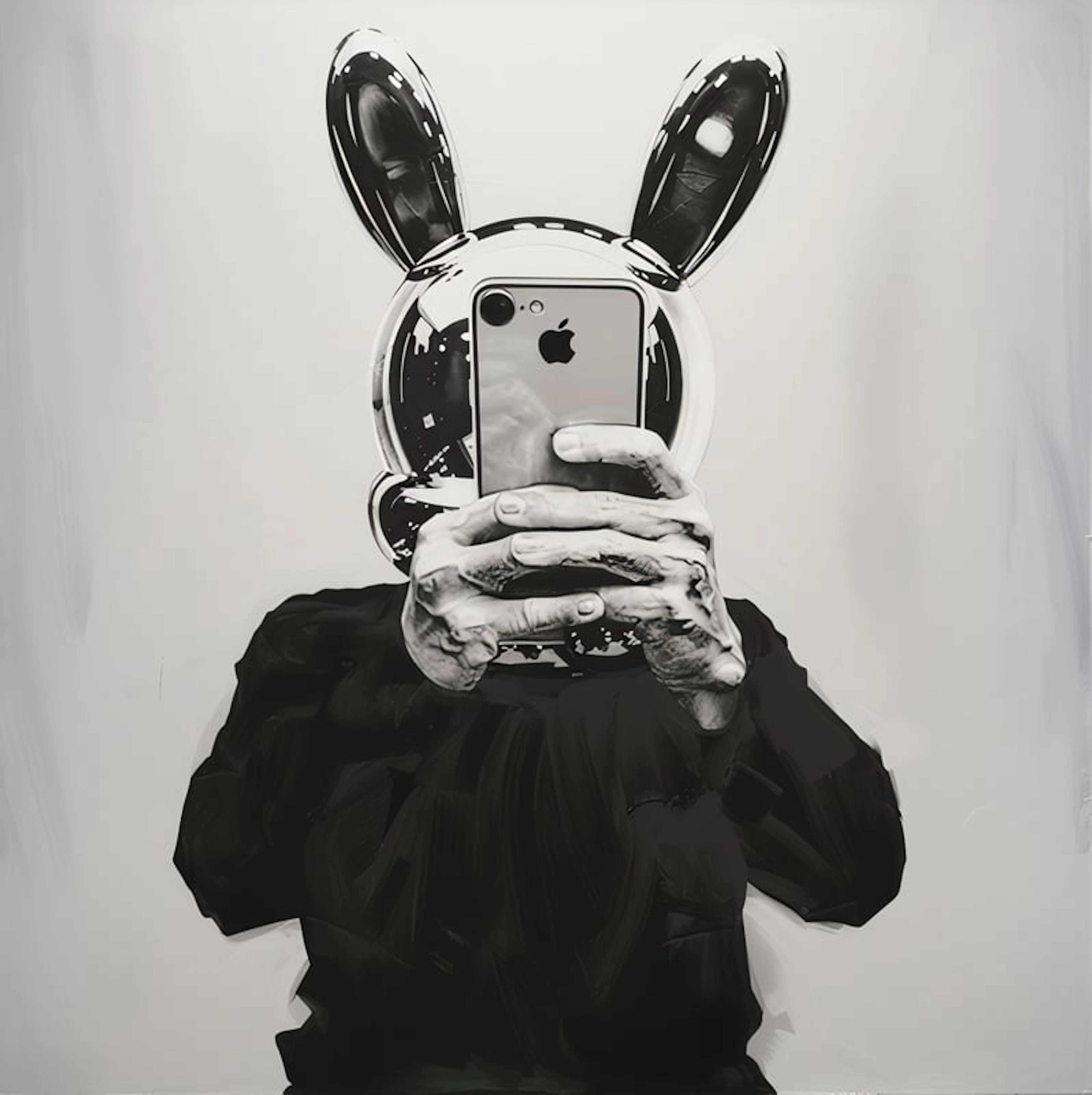 Bruce Meritte - Contemporary Artist - Who's Jeff Calling ?