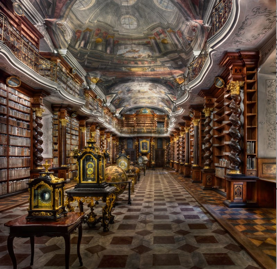 Christian Voigt - Contemporary Photographer - Baroque Library Hall-Clementinum