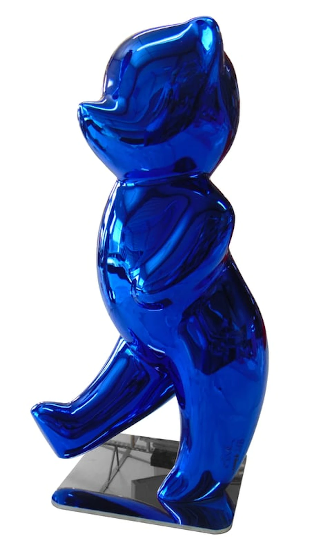 CÉVÉ - Contemporary Animal Sculpture - Sparkly Blue