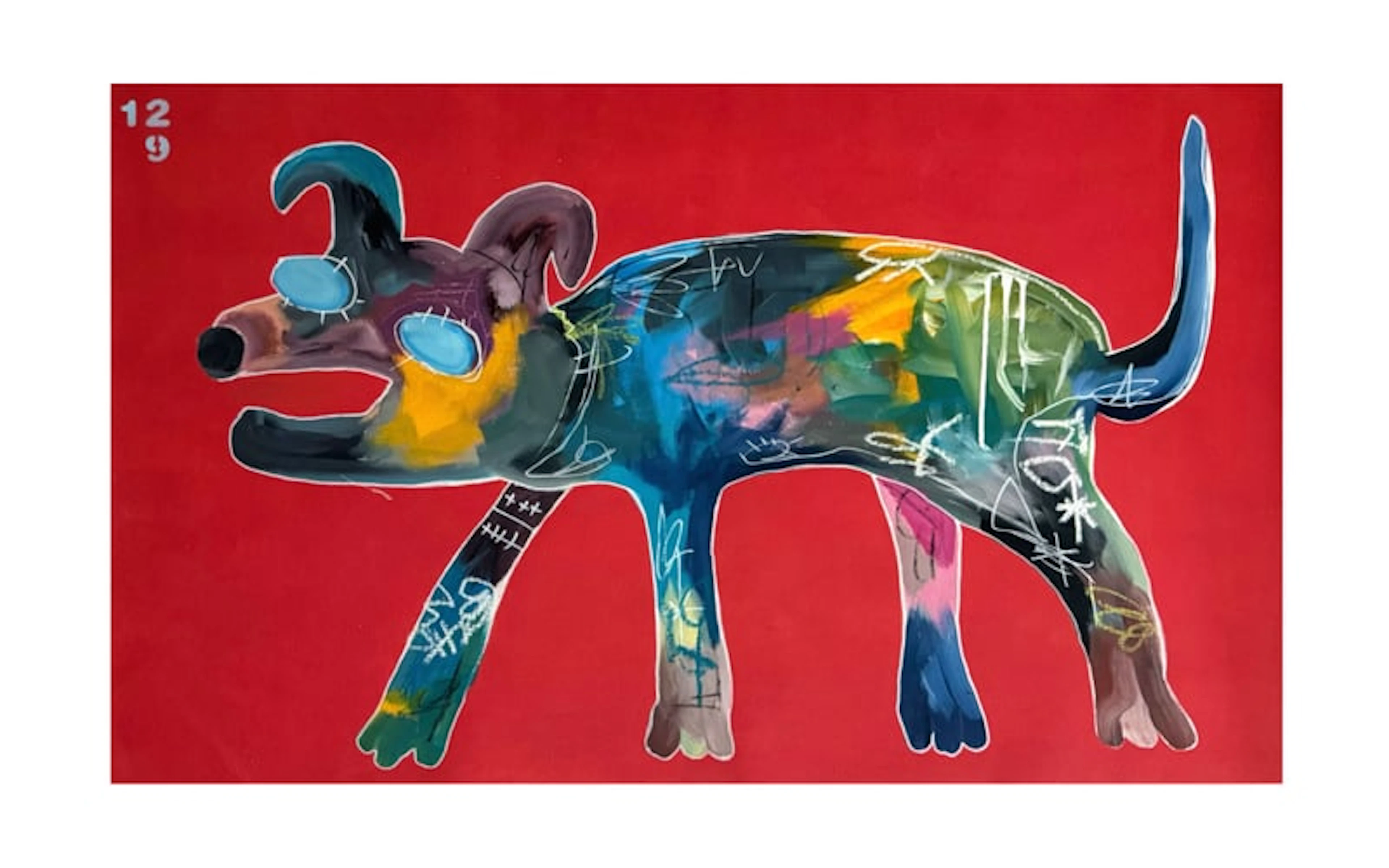 Patrick Ricco – Mauritian Contemporary Neo-Expressionist Artist - Jo