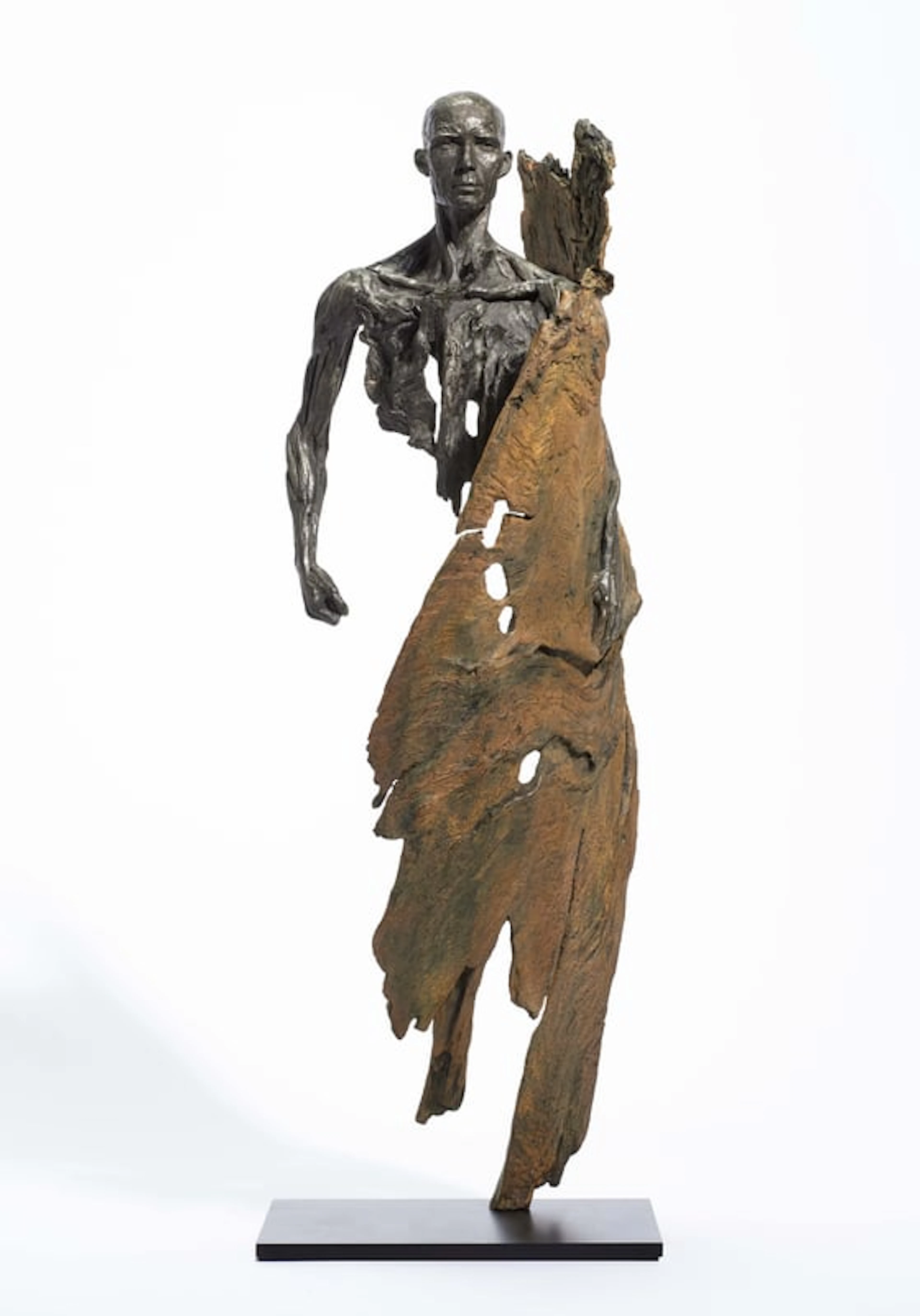 Romain Tiercin – Contemporary Sculptor Working with Wood and Bronze