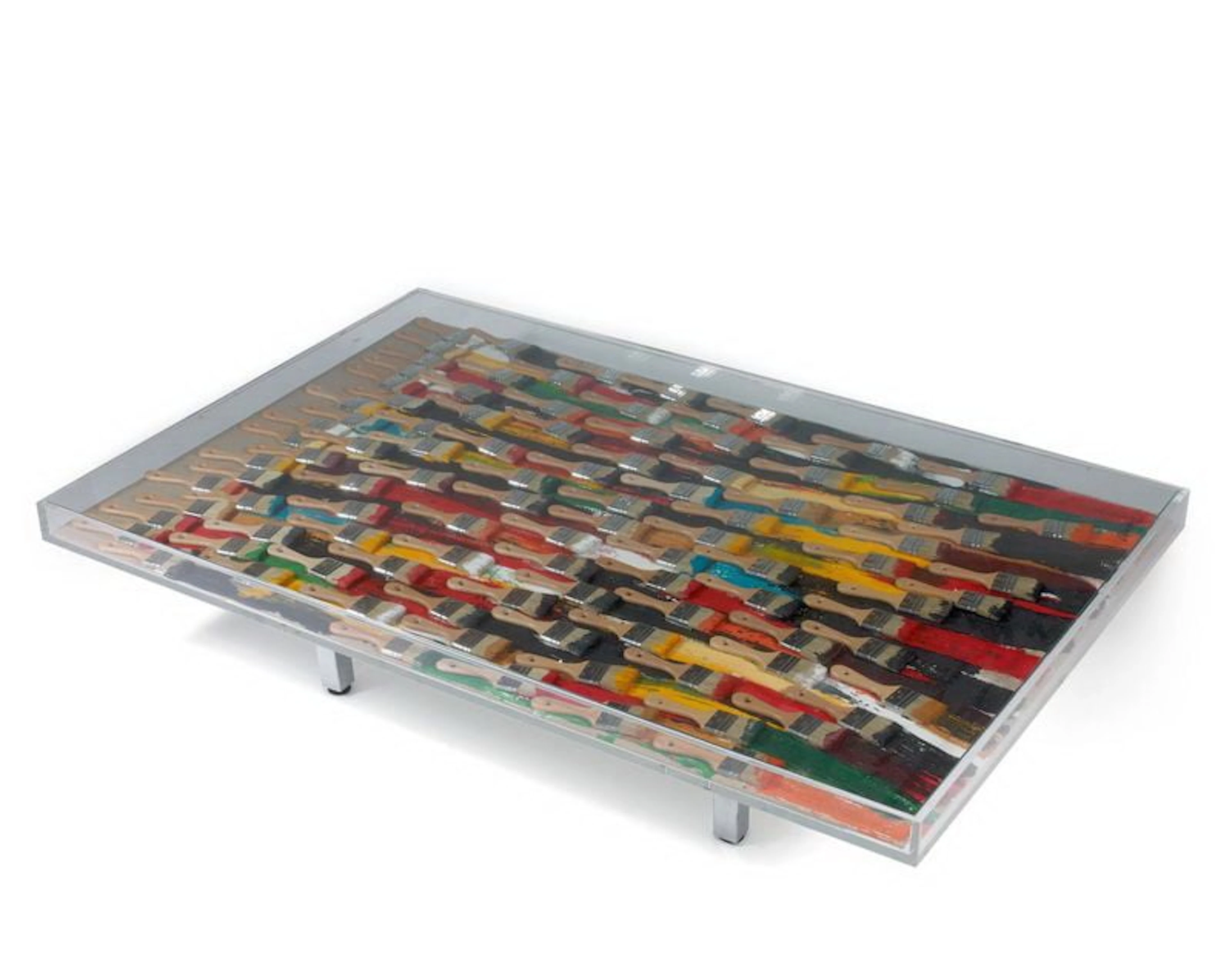 Arman - New Realist Artist and Sculptor - Table Brush and Brunch
