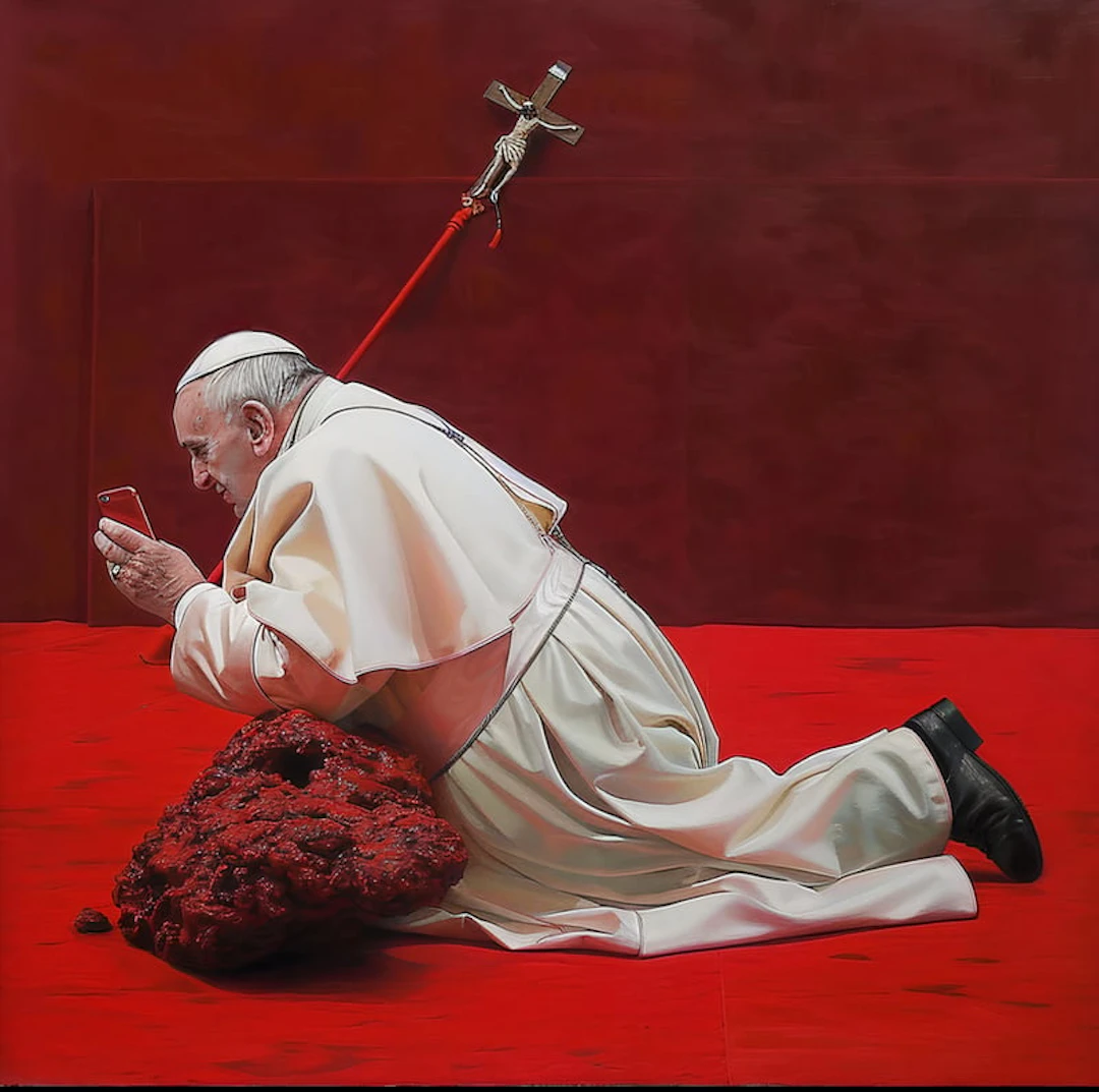 Bruce Meritte - Contemporary Artist - Who's Mauricio Calling ?