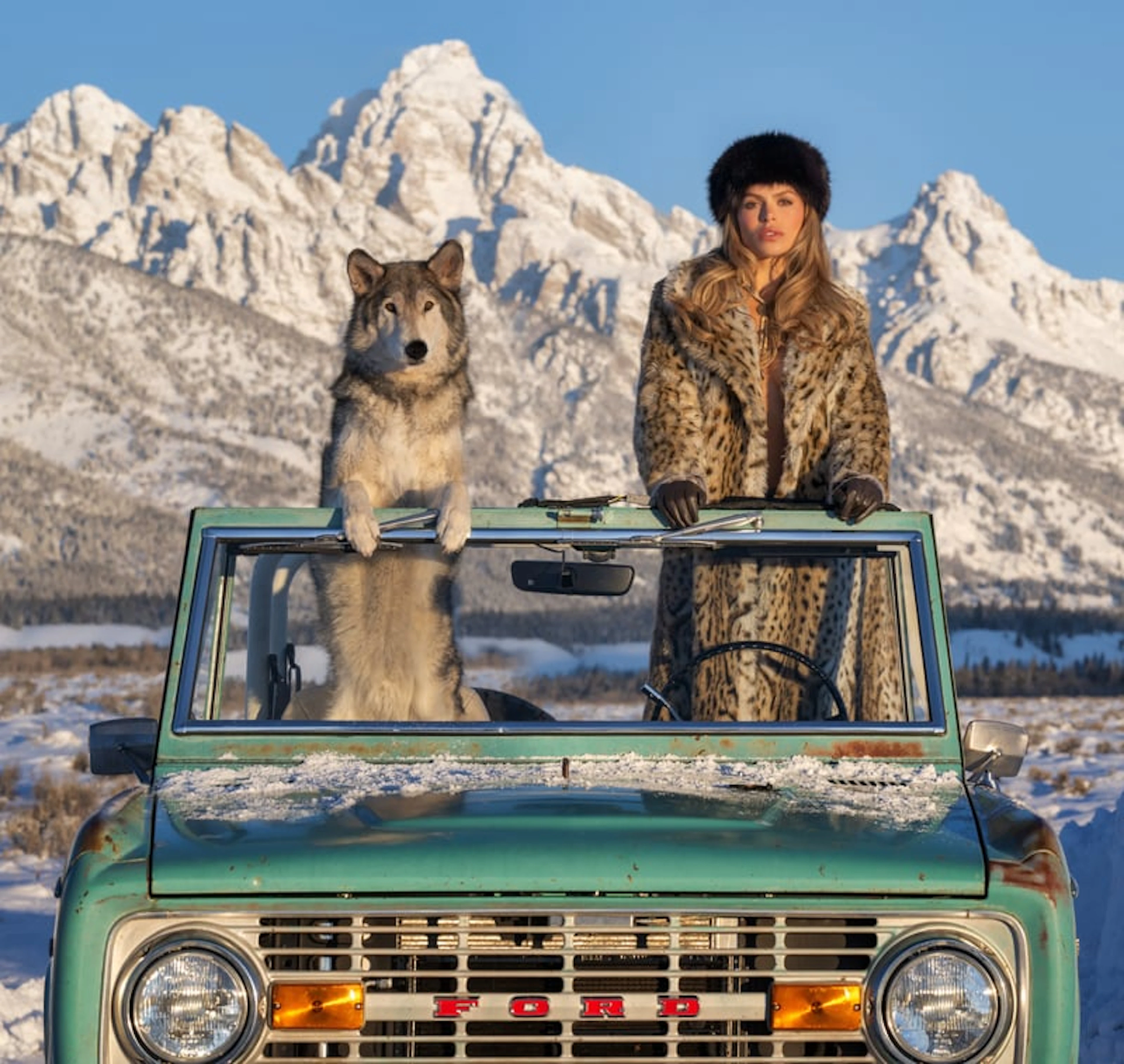 David Yarrow - Contemporary Photographer - The Grand Tetons (colour)