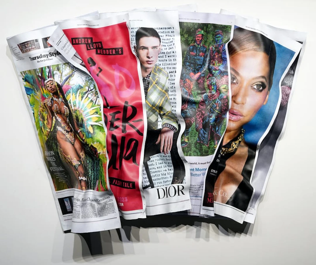 Paul Rousso - Post Pop-Art Artist - New York Times Thursday Styles