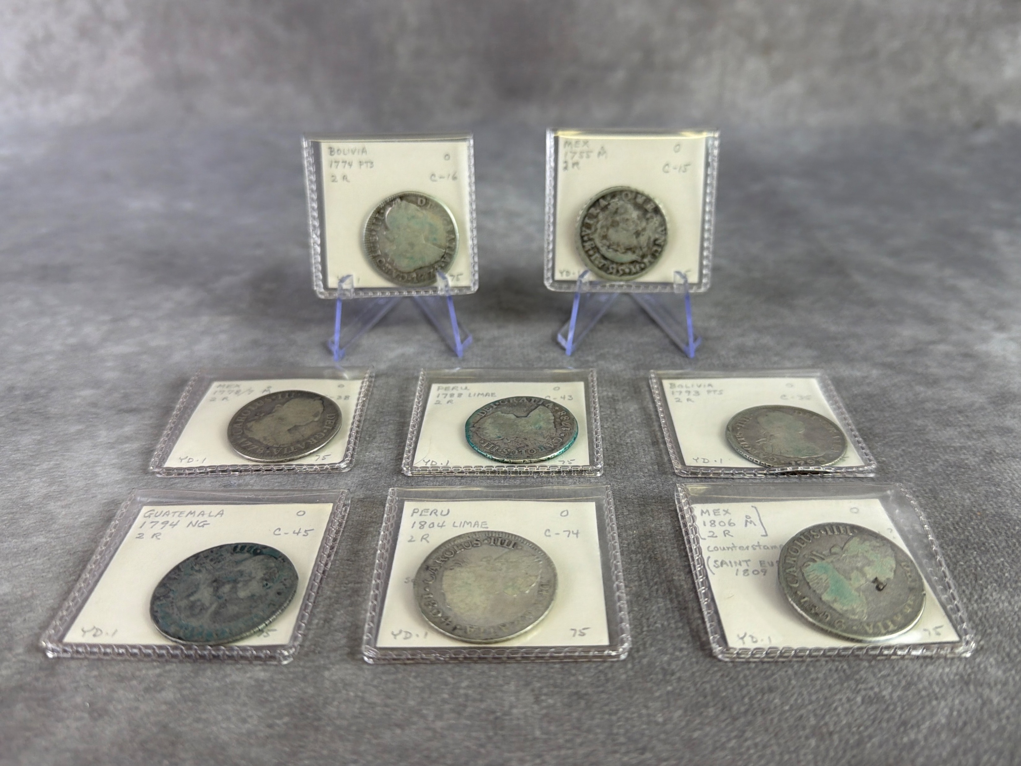 1700s Foreign Silver Currency