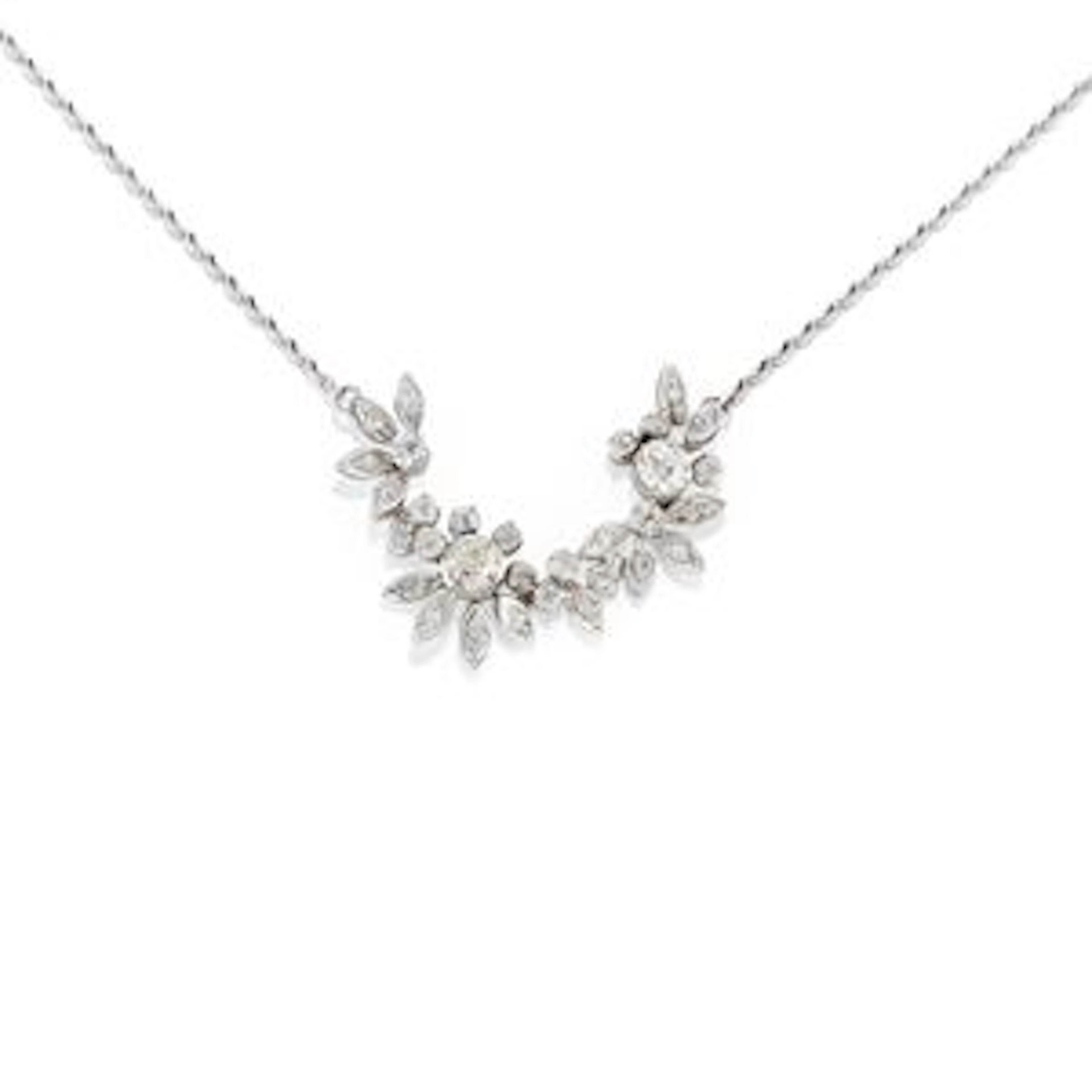 Collana con diamanti