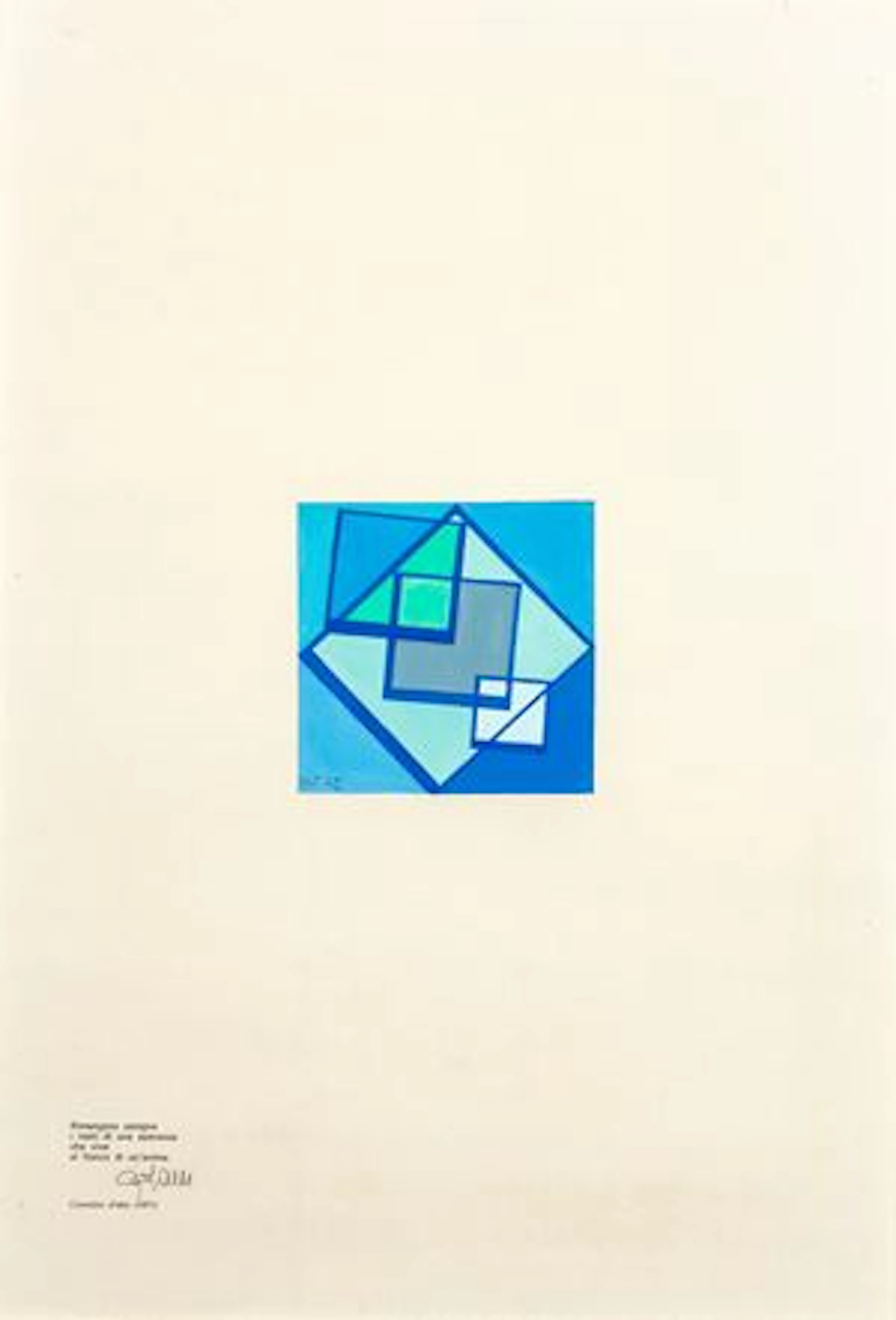 Radice Mario COMPOSIZIONE 4QLA , Anni '70