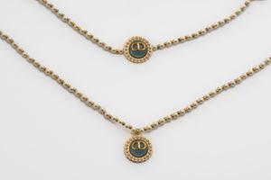 Christian Dior Demi parure composta da un girocollo e un braccialetto