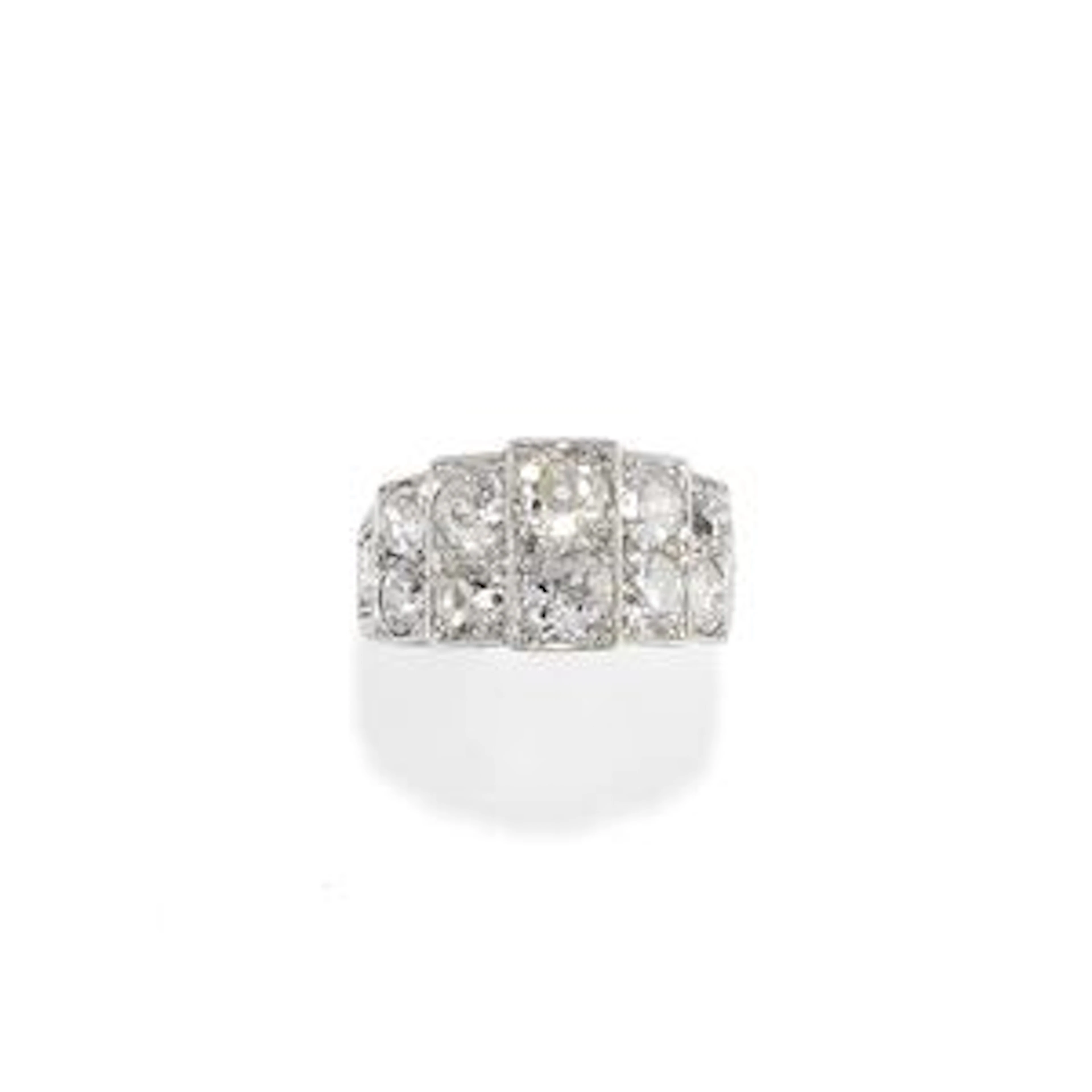 Anello con diamanti