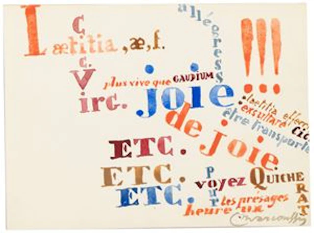 Marcoussis Louis Joie de Joie , 1935 ca.
