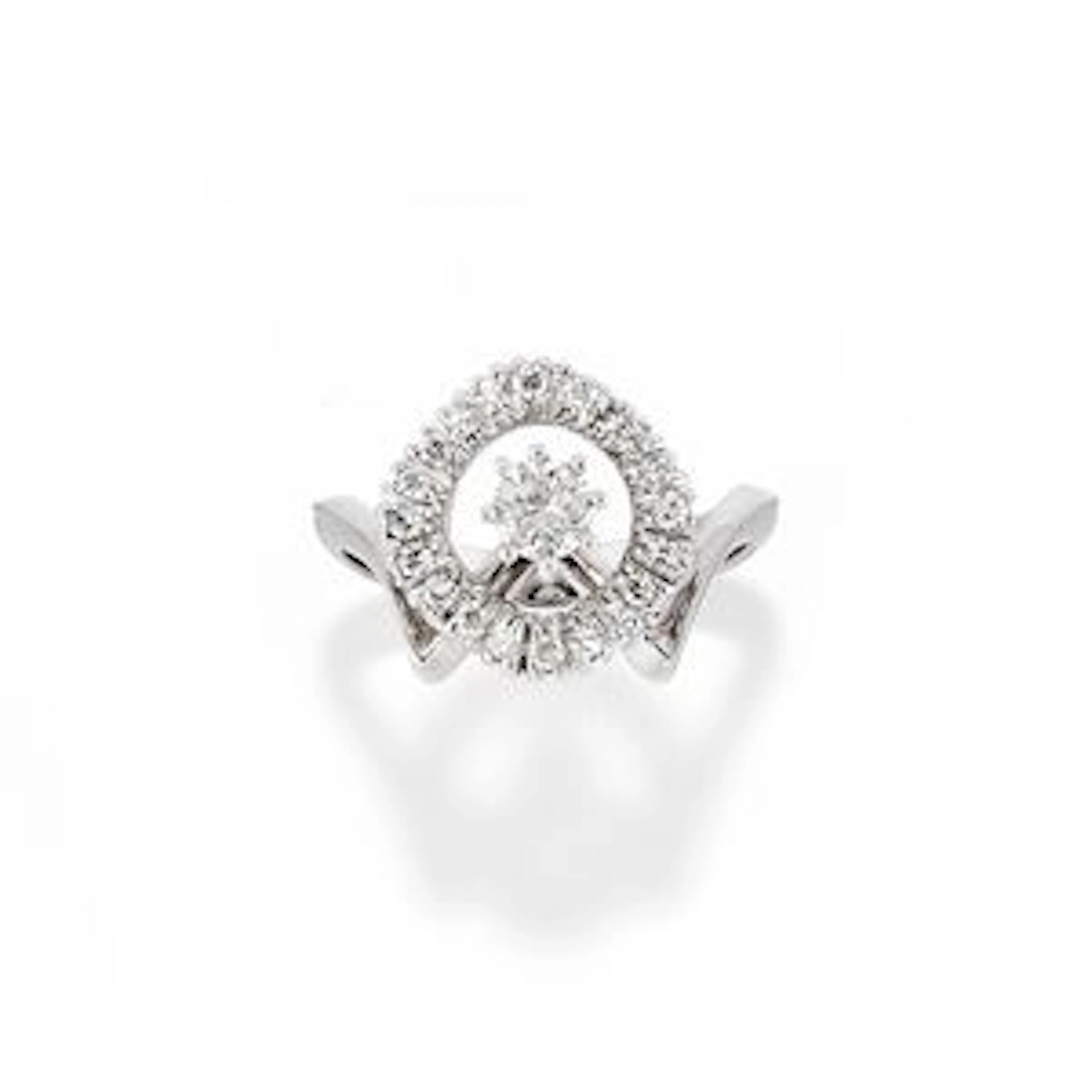 Anello con diamanti