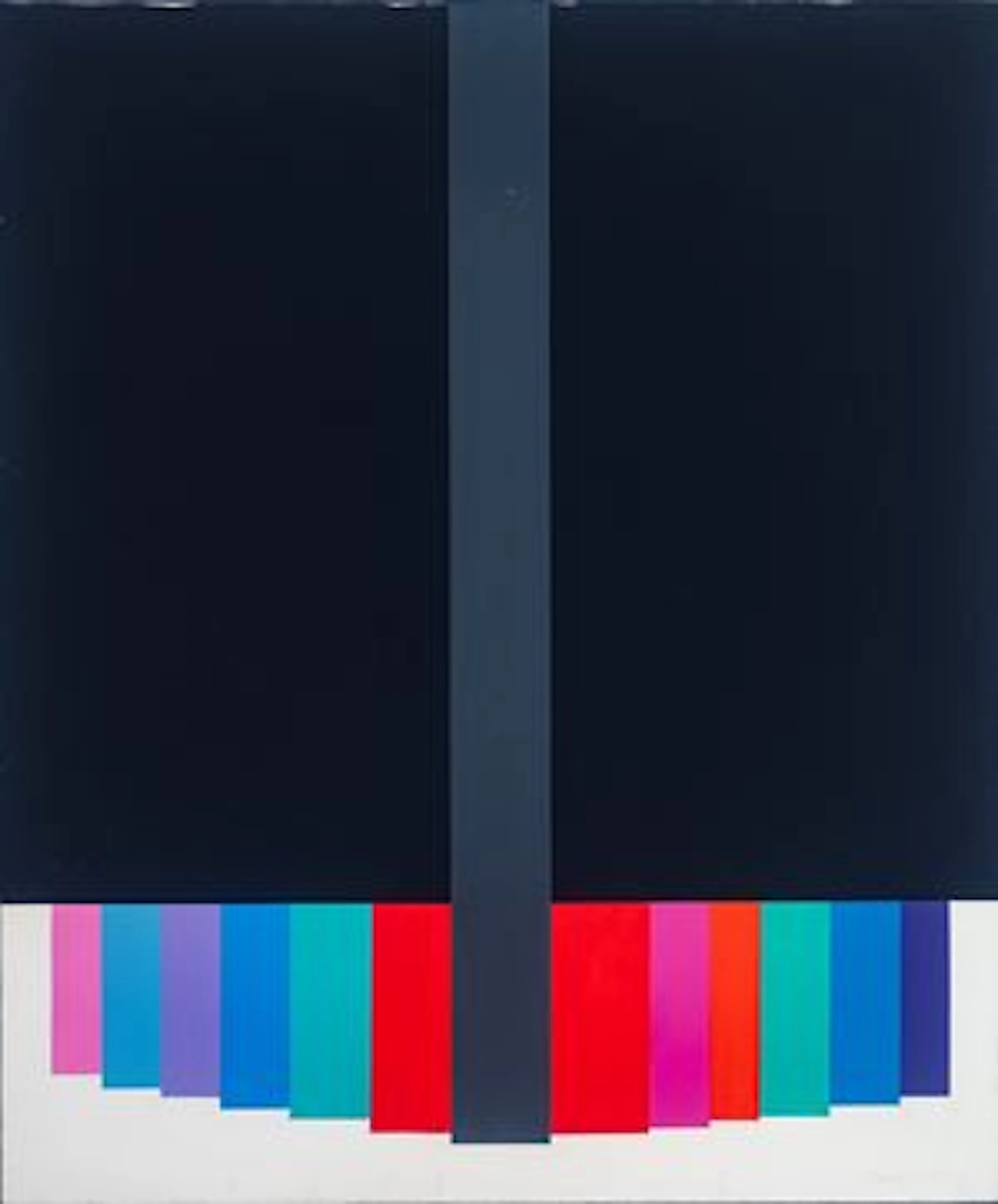 Carmi Eugenio Composizione astratta , 1973