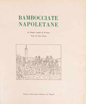 Gino [Biagio] Doria Bambocciate napoletane , 1961
