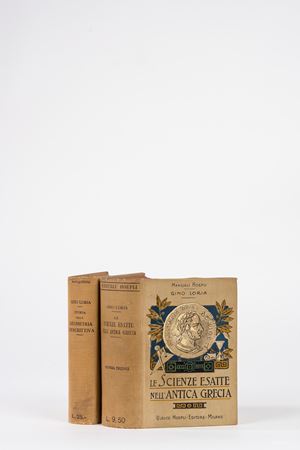 Loria, Gino Manuali Hoepli , 1914