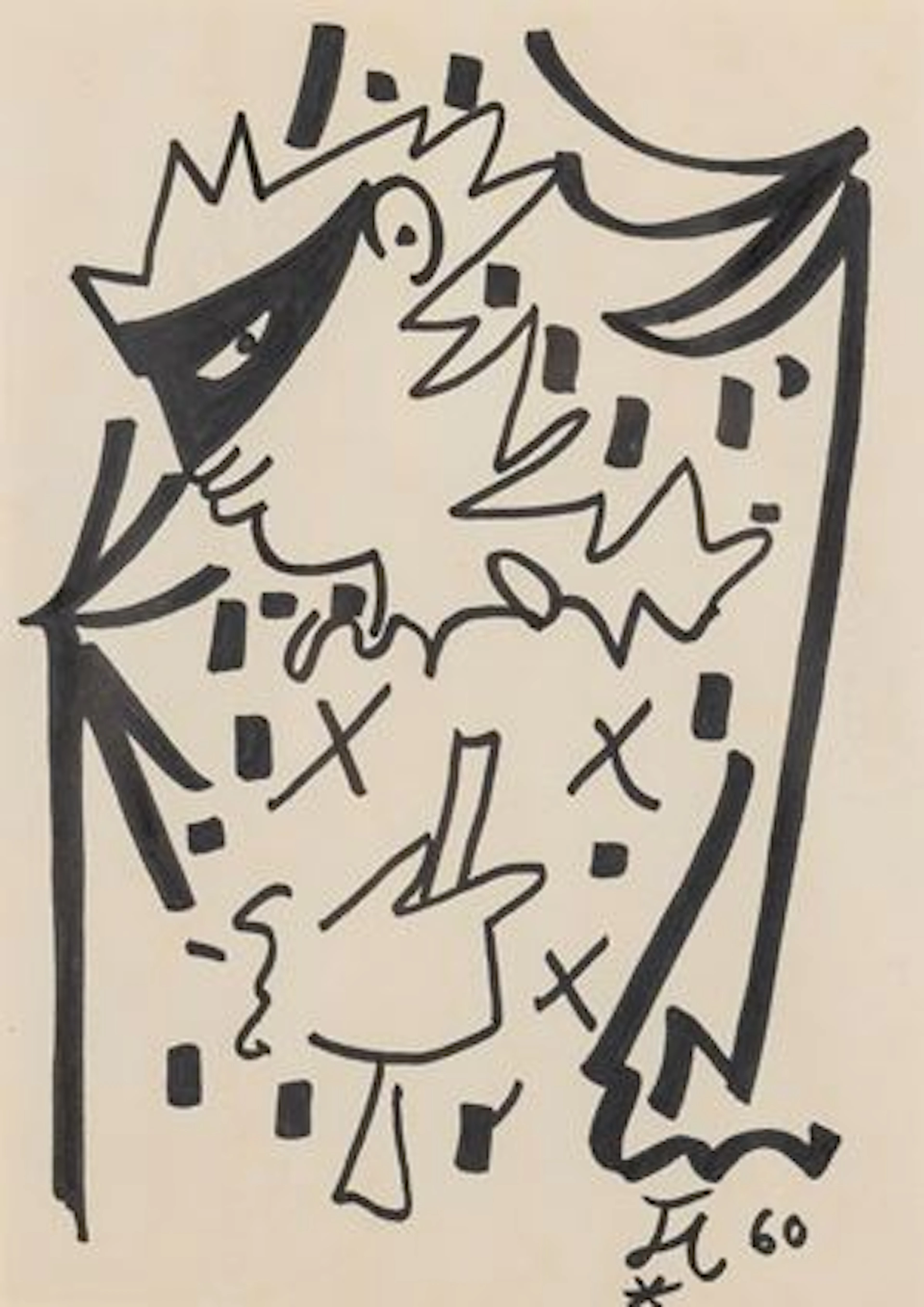 Cocteau Jean Carnaval , 1960