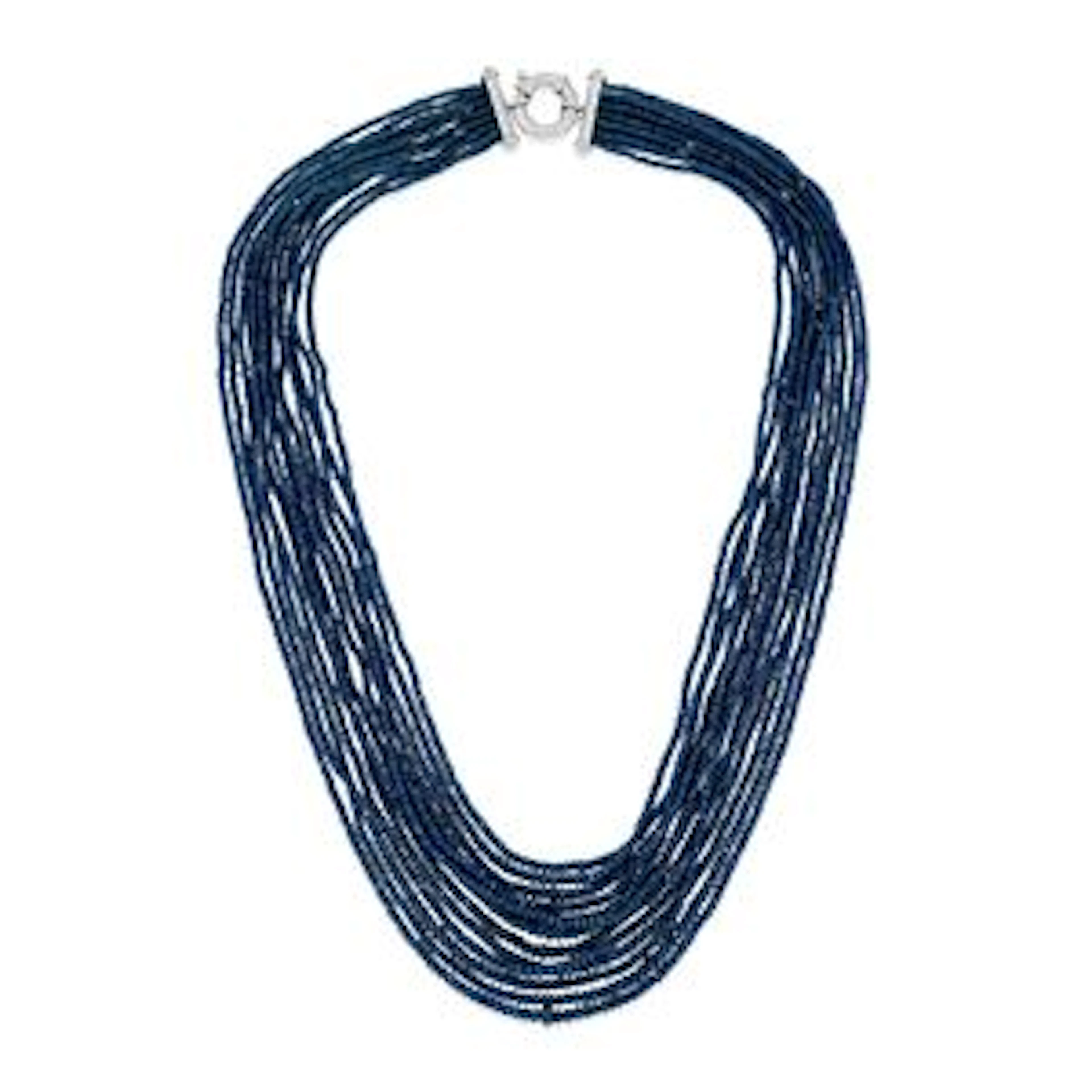 Collana con zaffiri