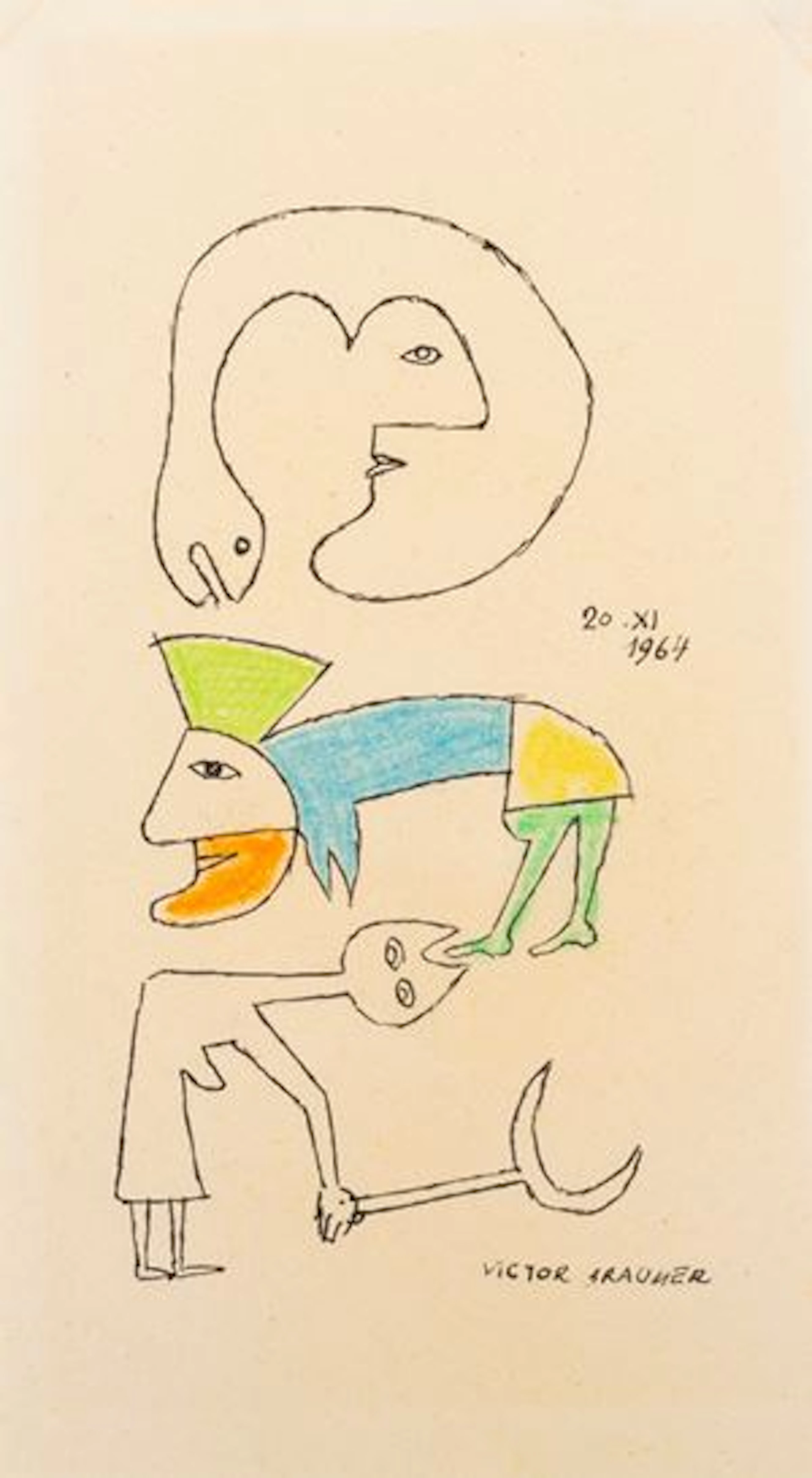 Brauner Victor Figure , 1964