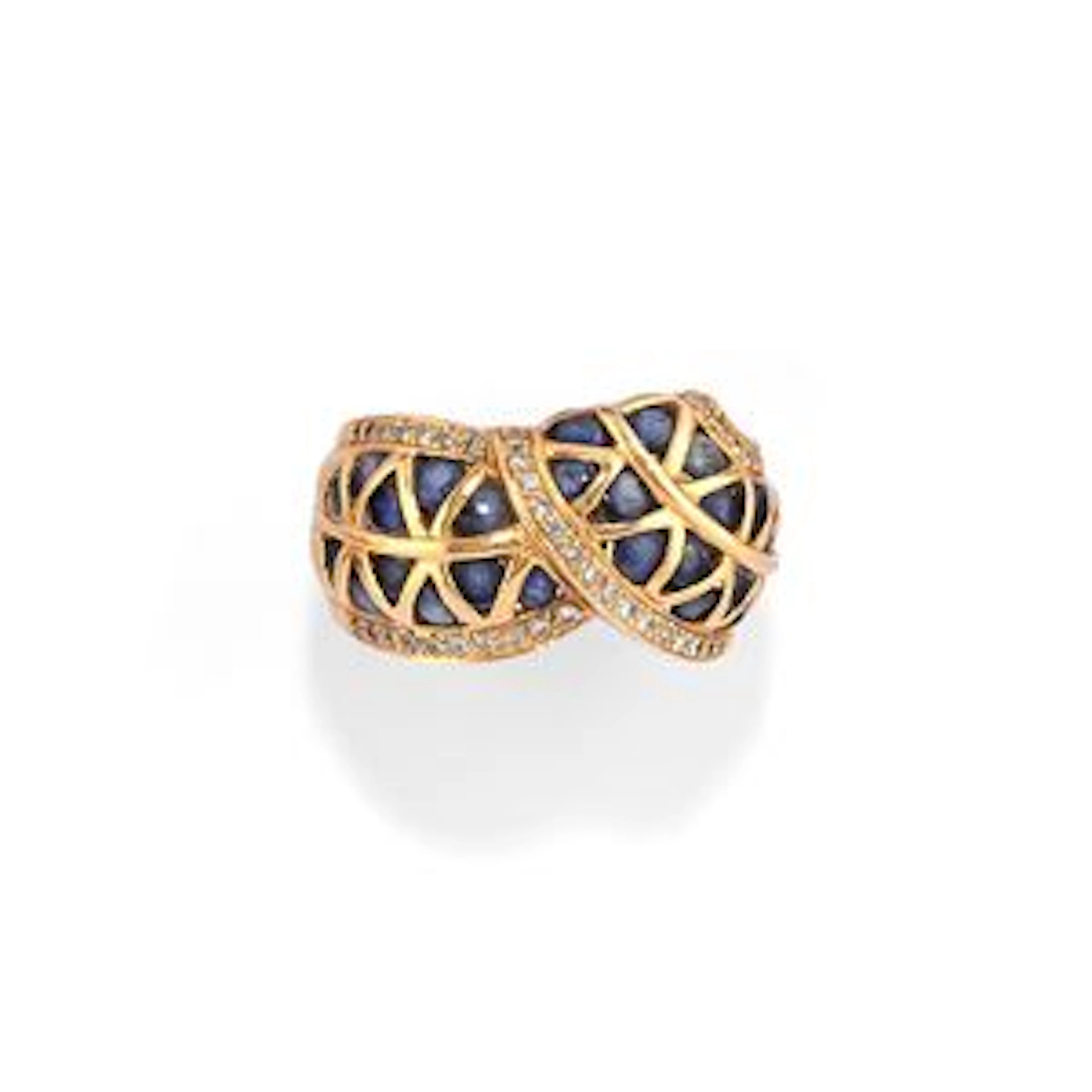 Anello con zaffiri