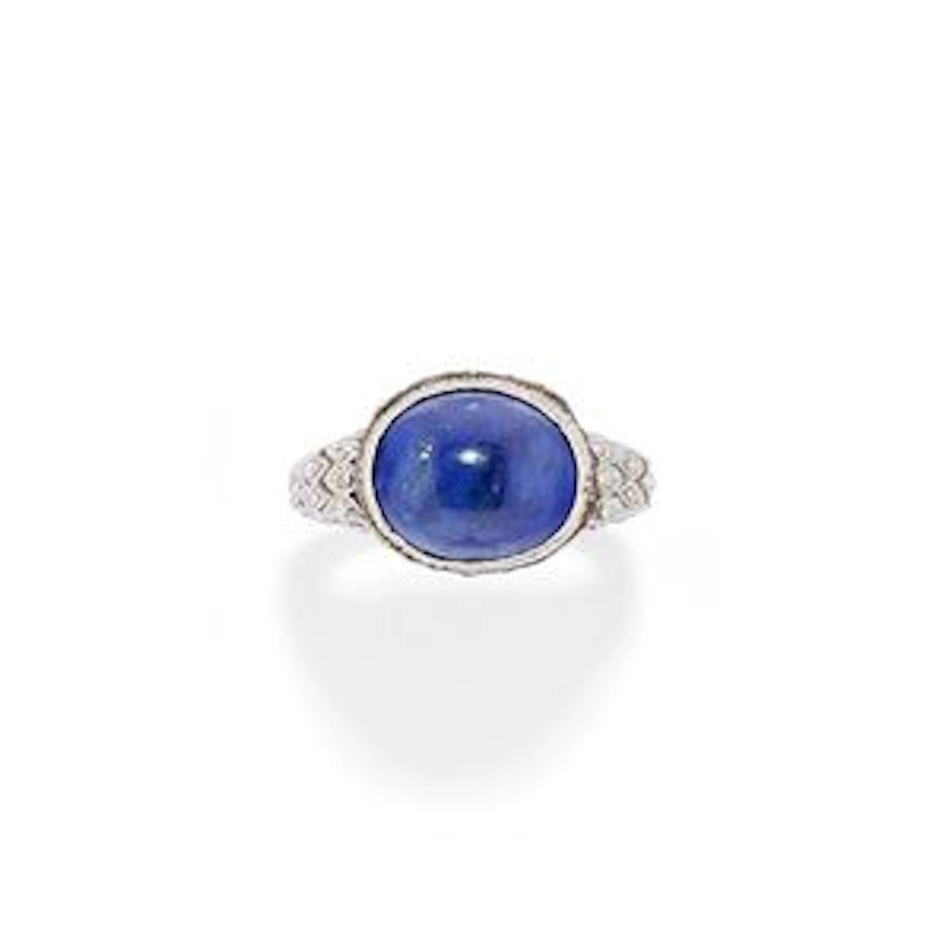 Anello con lapislazzuli e diamanti
