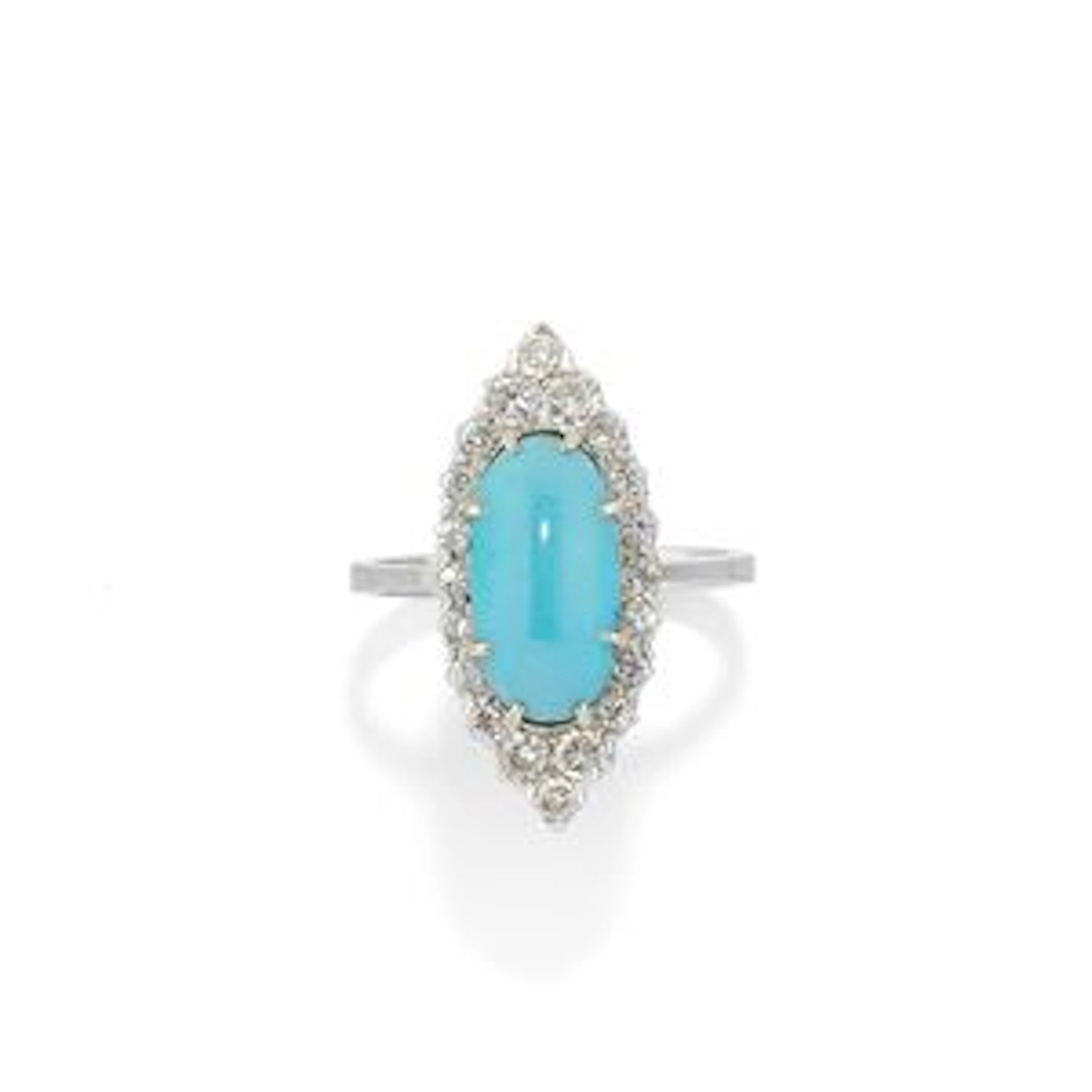 Anello con turchese