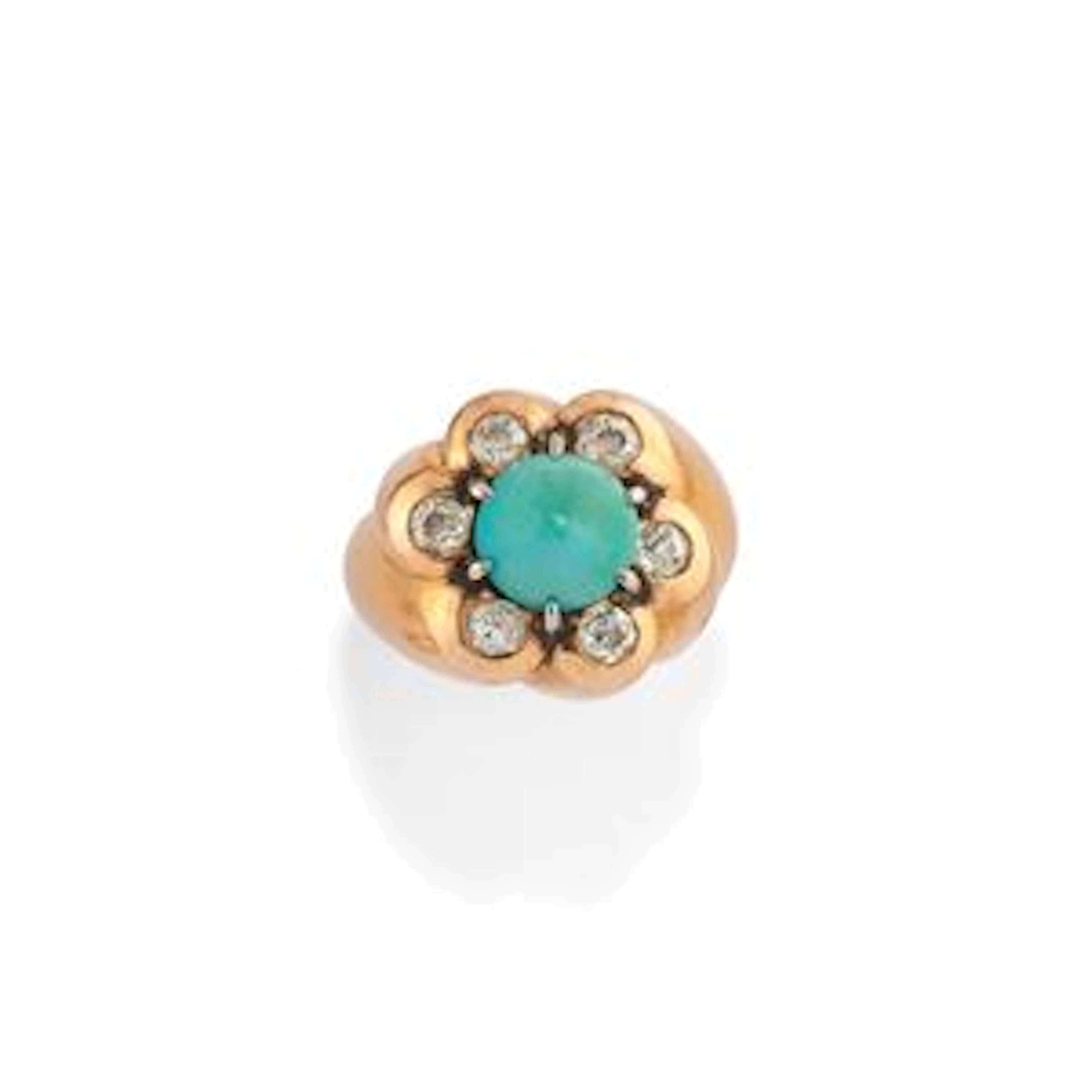 Anello con turchese