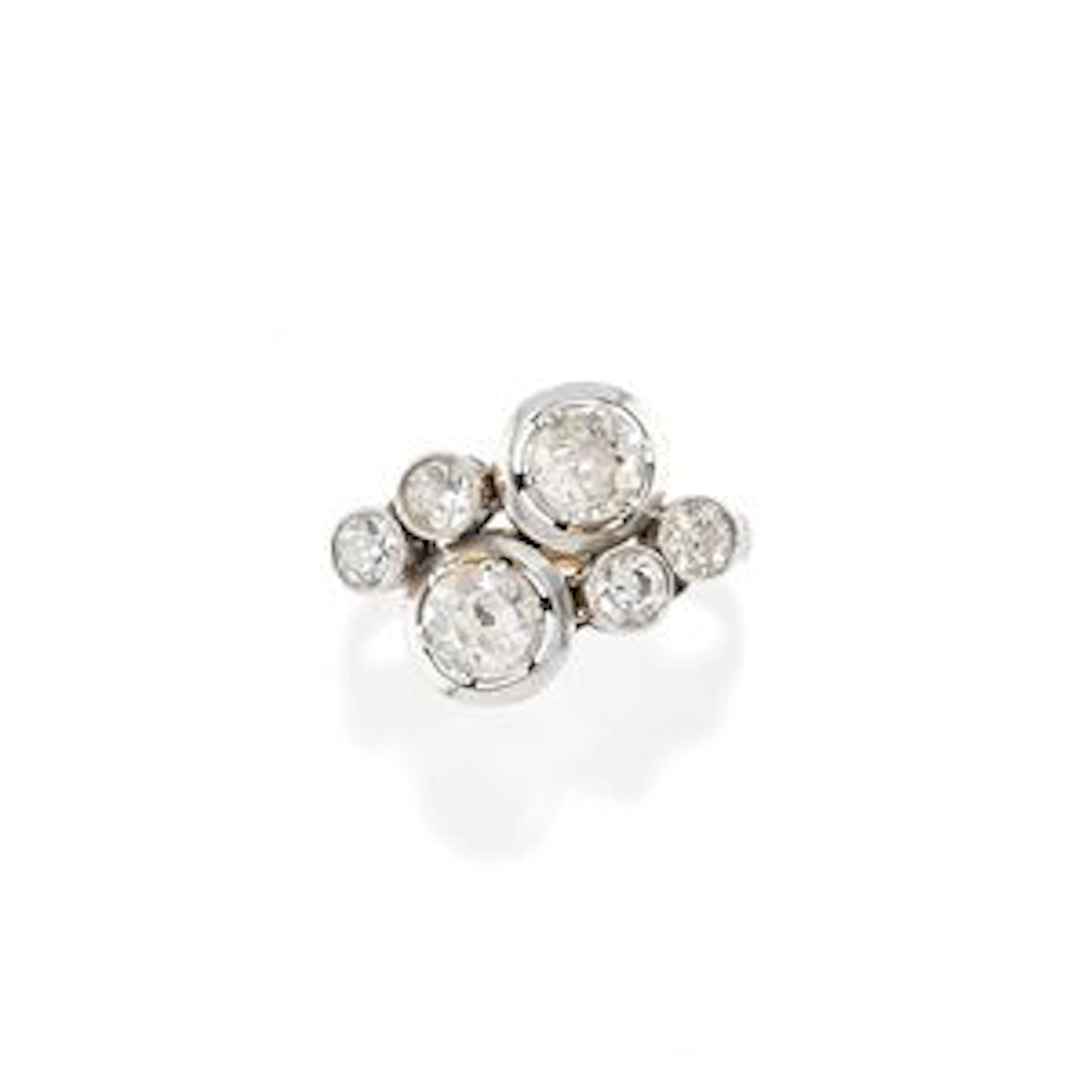 Anello con diamanti