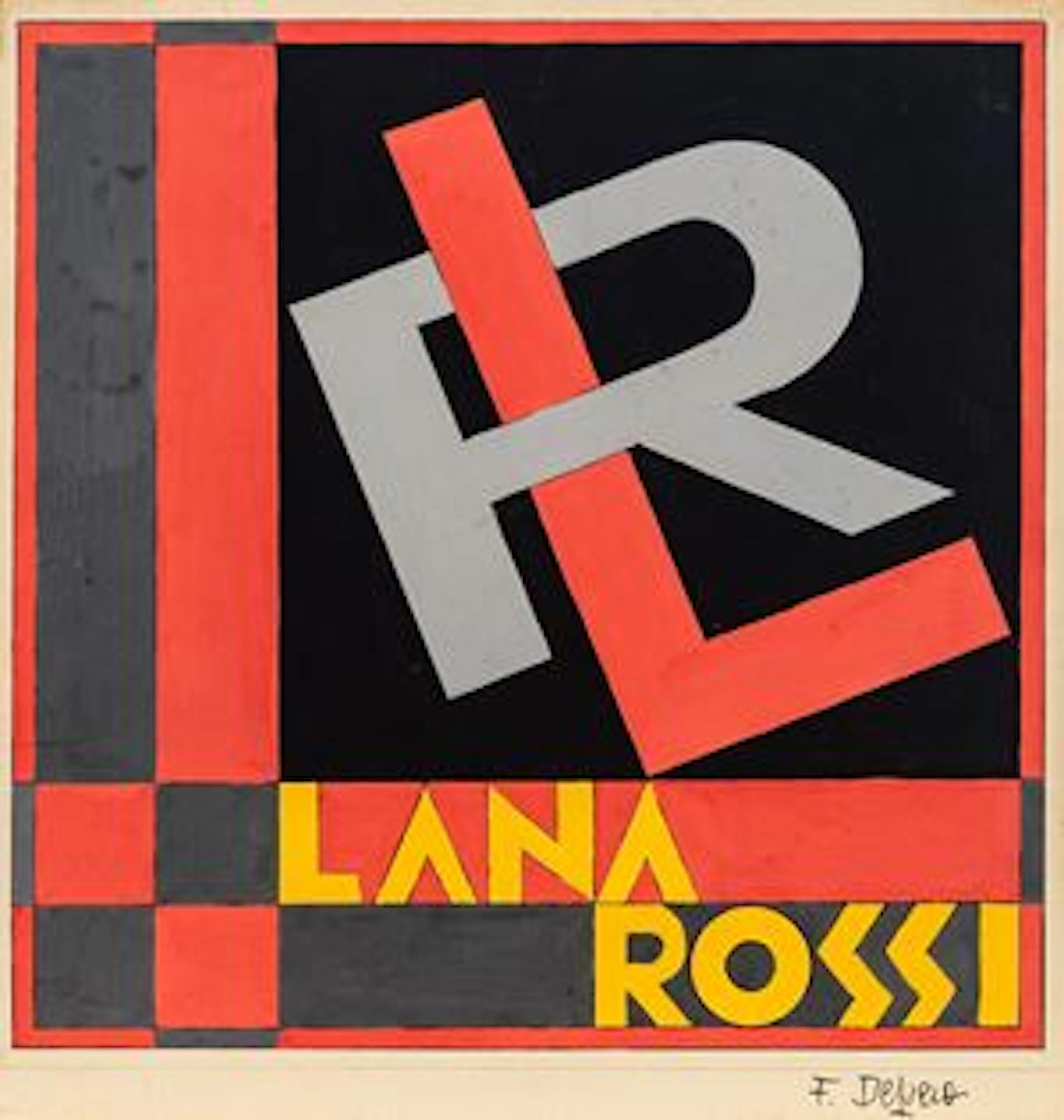 Depero Fortunato Studio di pubblicità per Lana Rossi