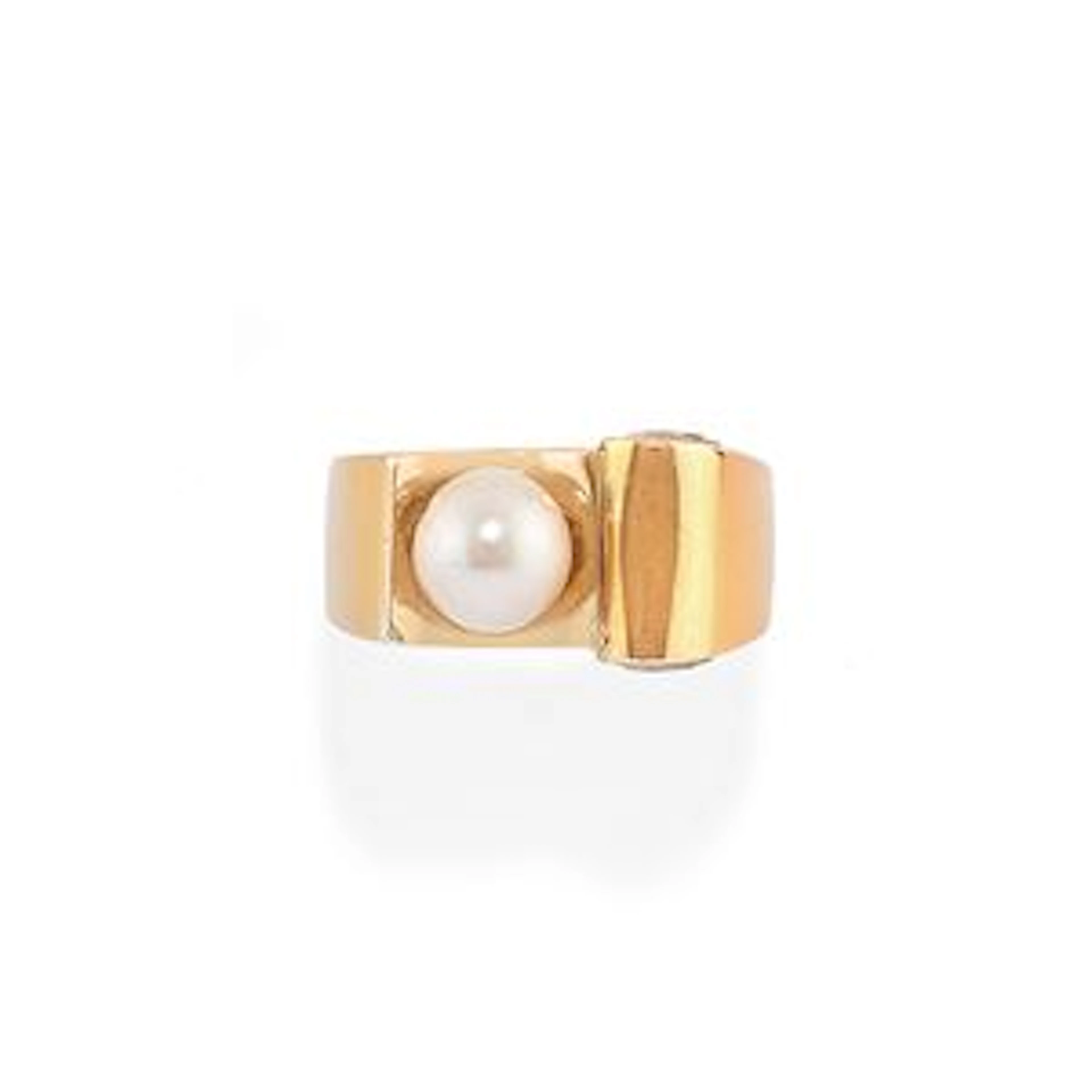 Anello con perla