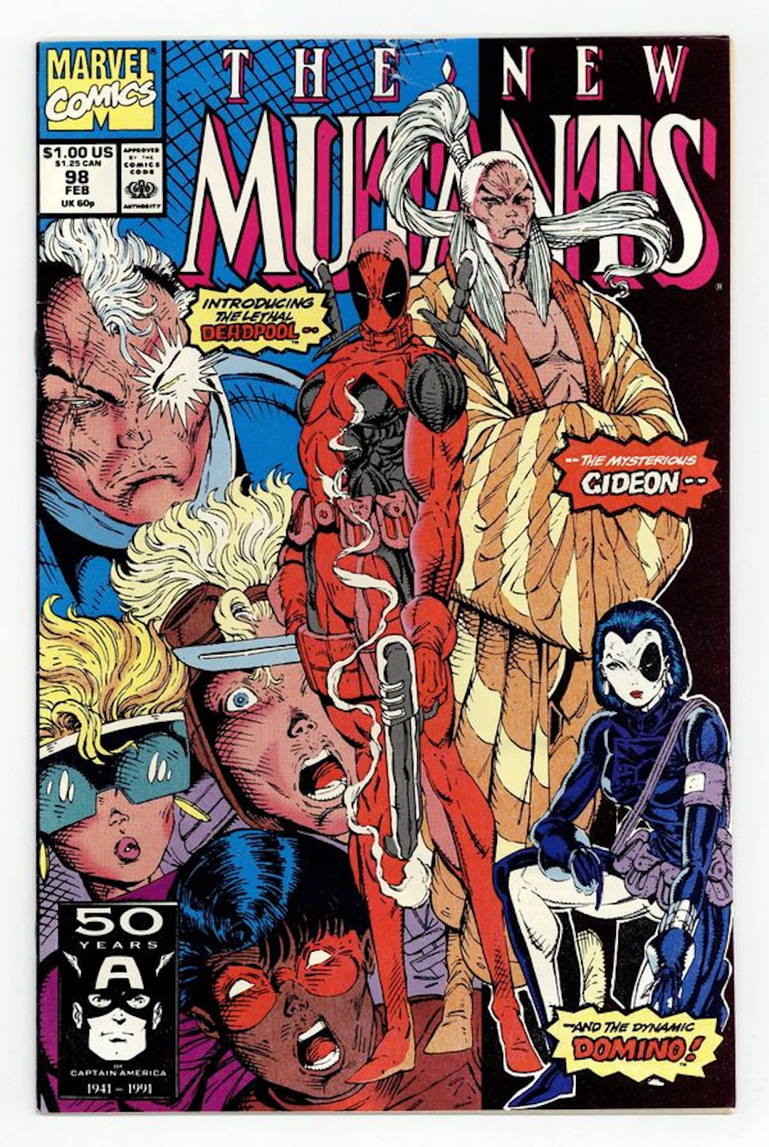 New Mutants (1983 1st Series) 98D VG/FN 5.0