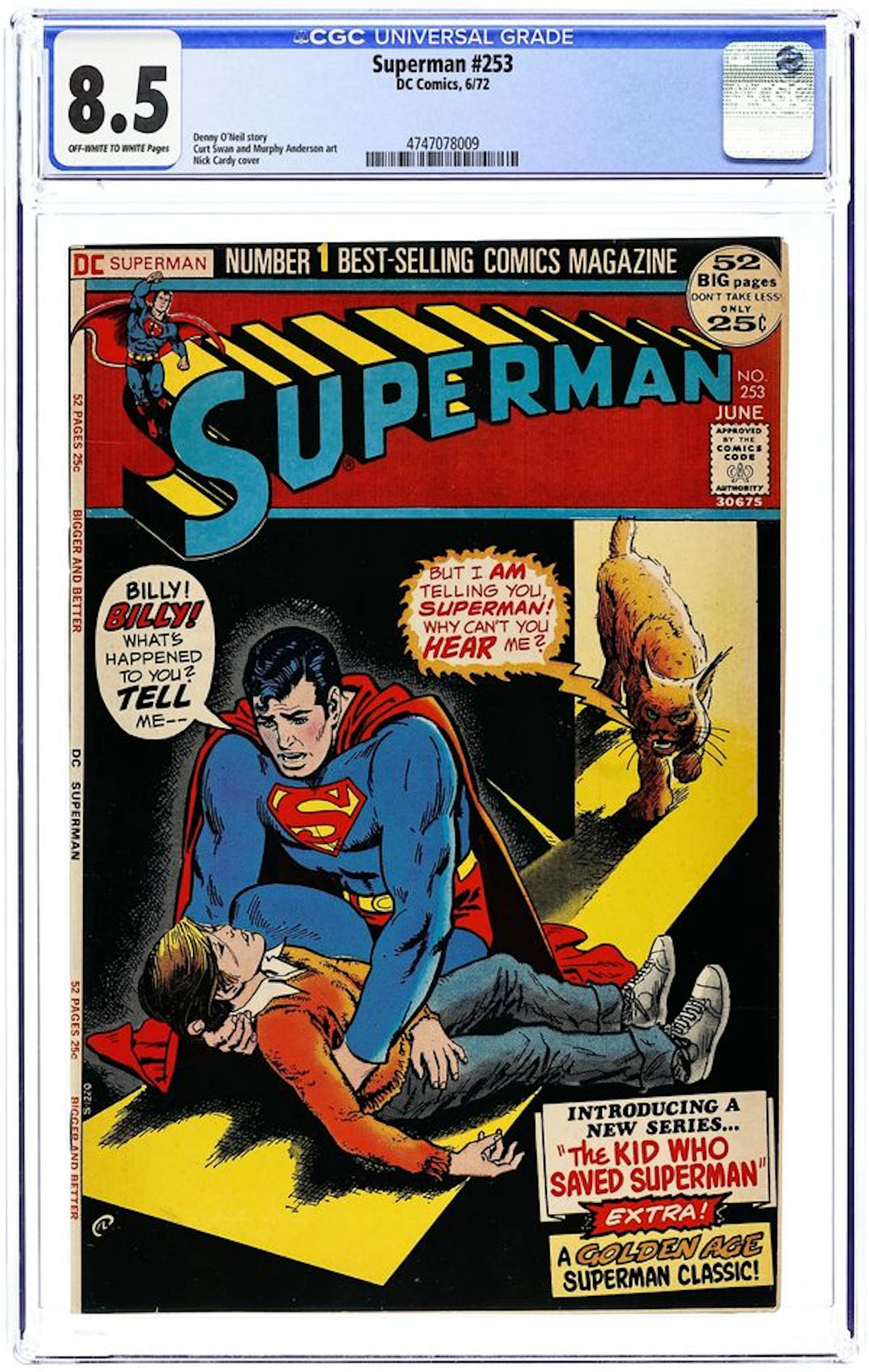 Superman (1939 1st Series) 253 CGC 8.5