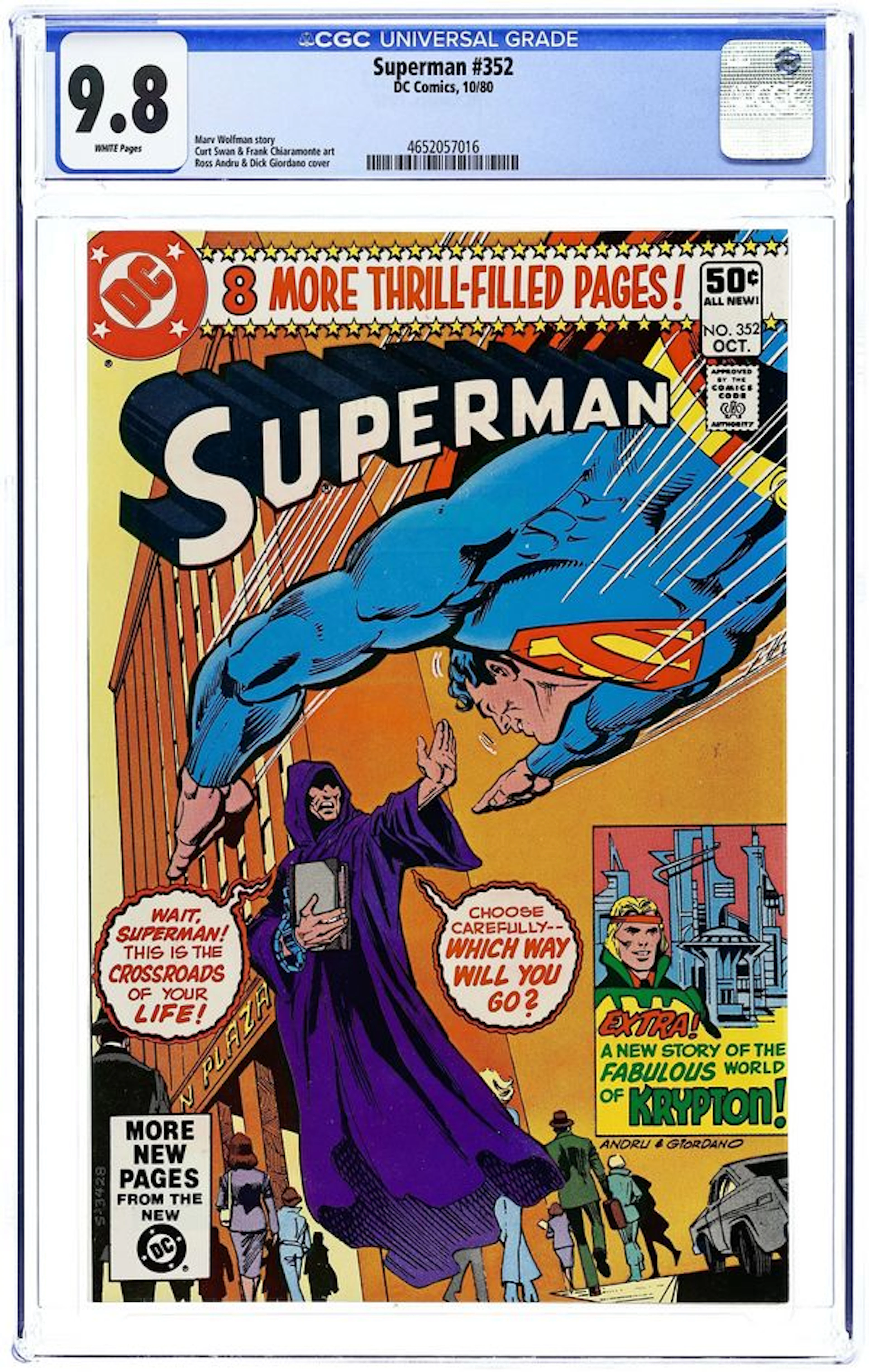 Superman (1939 1st Series) 352 CGC 9.8