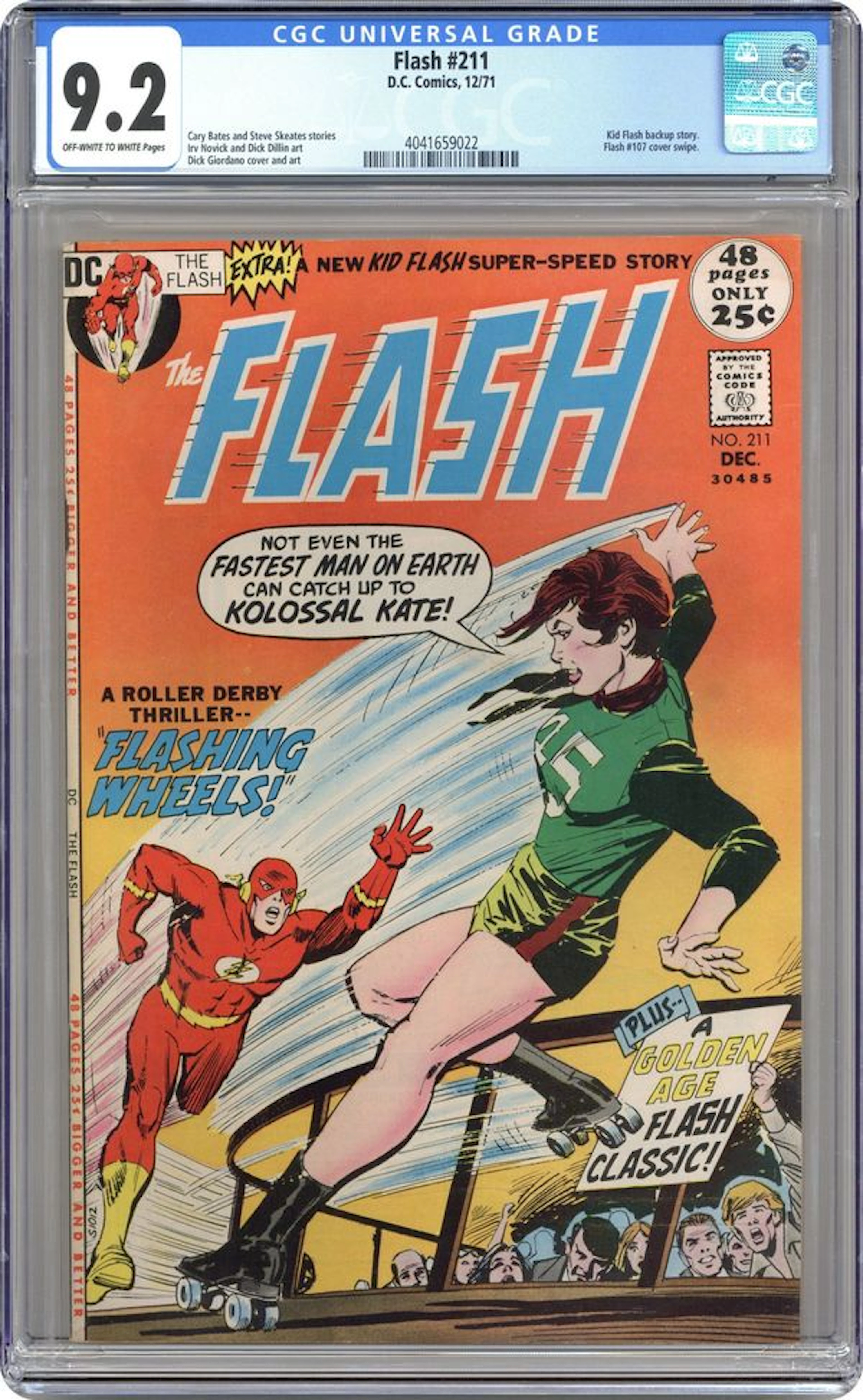 Flash (1959 1st Series DC) 211 CGC 9.2