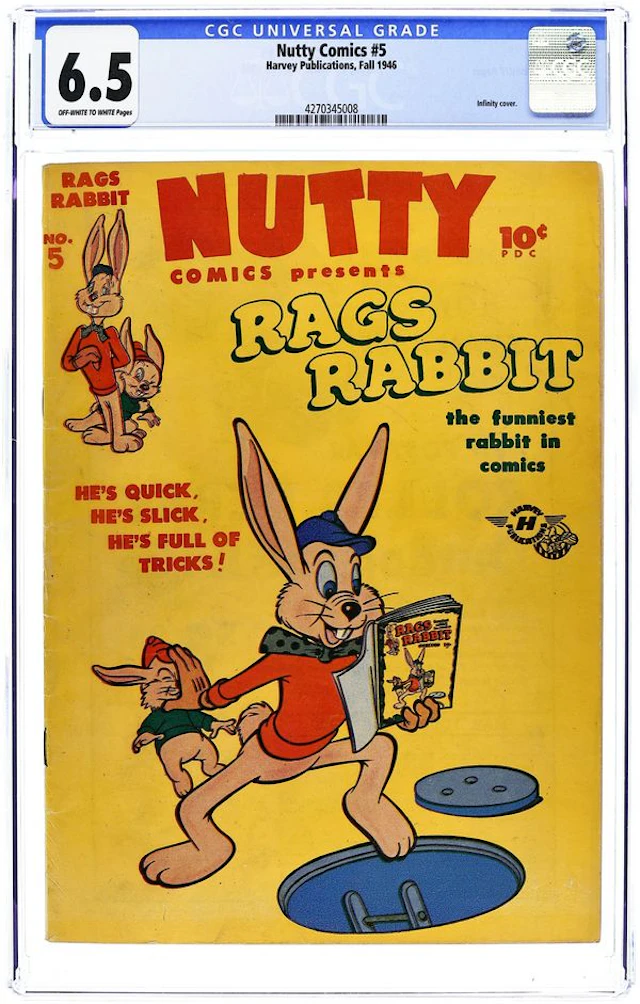 Nutty Comics (1945-47 Home/Harvey) 5 CGC 6.5
