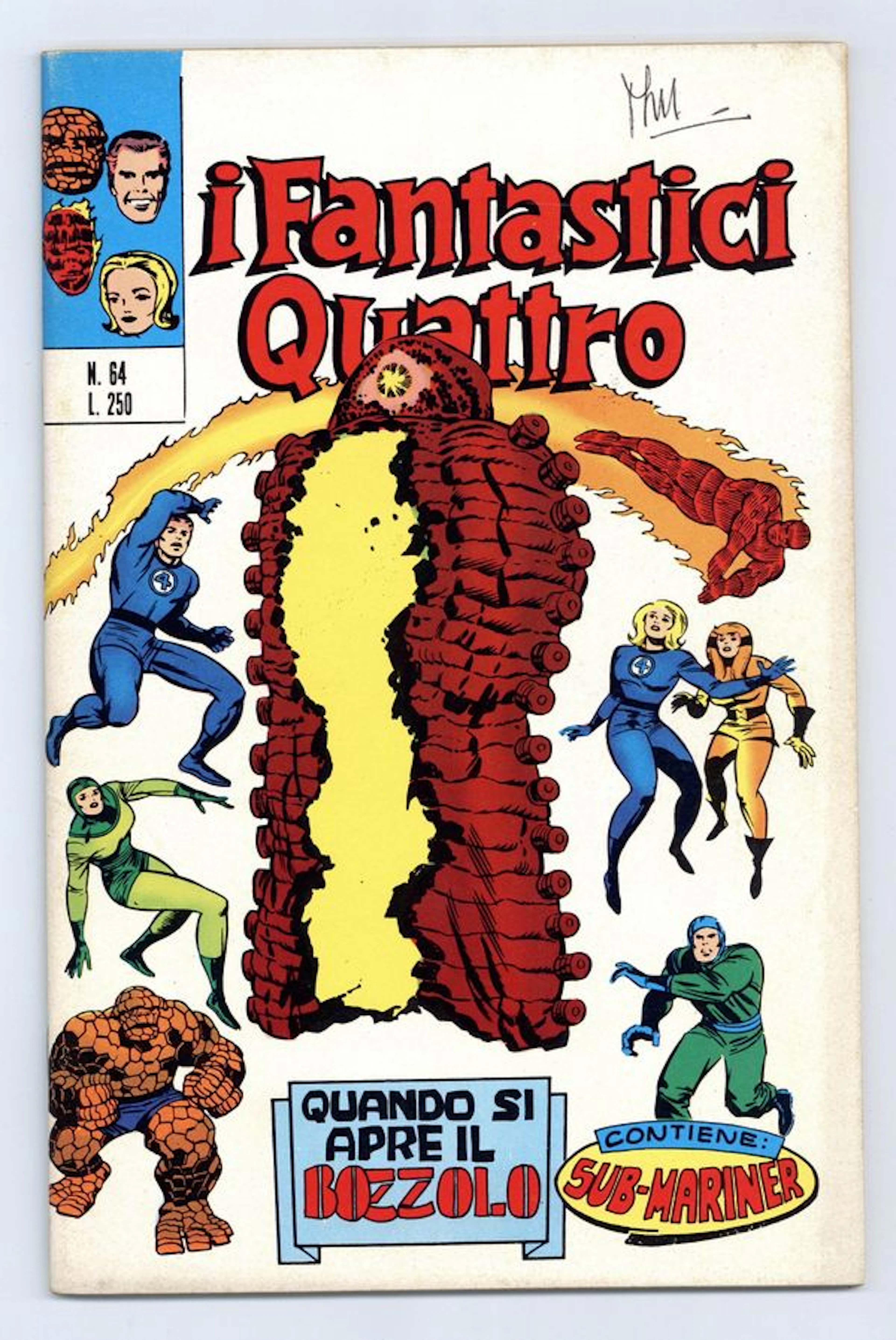 I Fantastici Quattro (Italian 1971-1981 Editoriale Corno) Fantastic