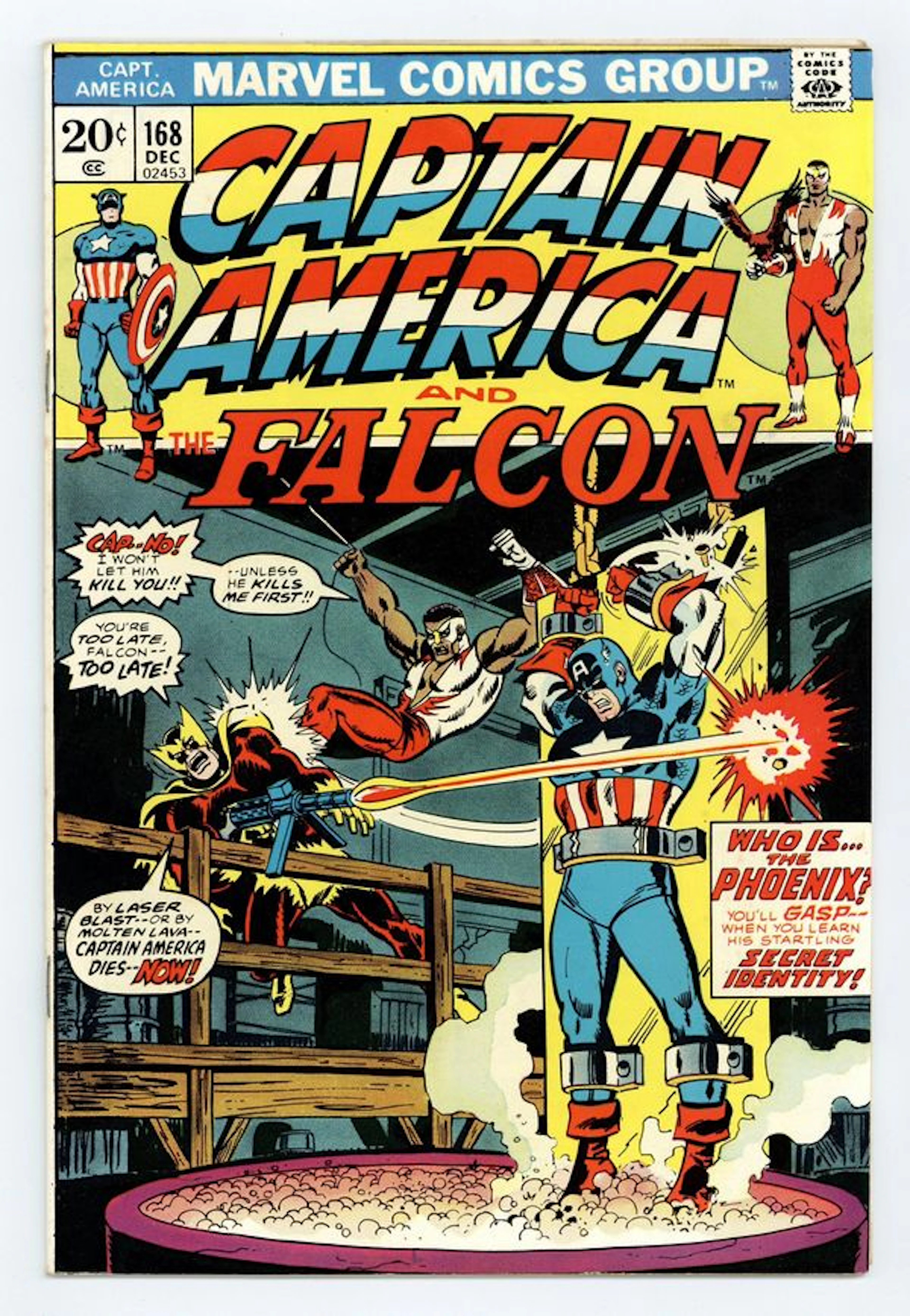 Captain America (1968 1st Series) 168 VG+ 4.5