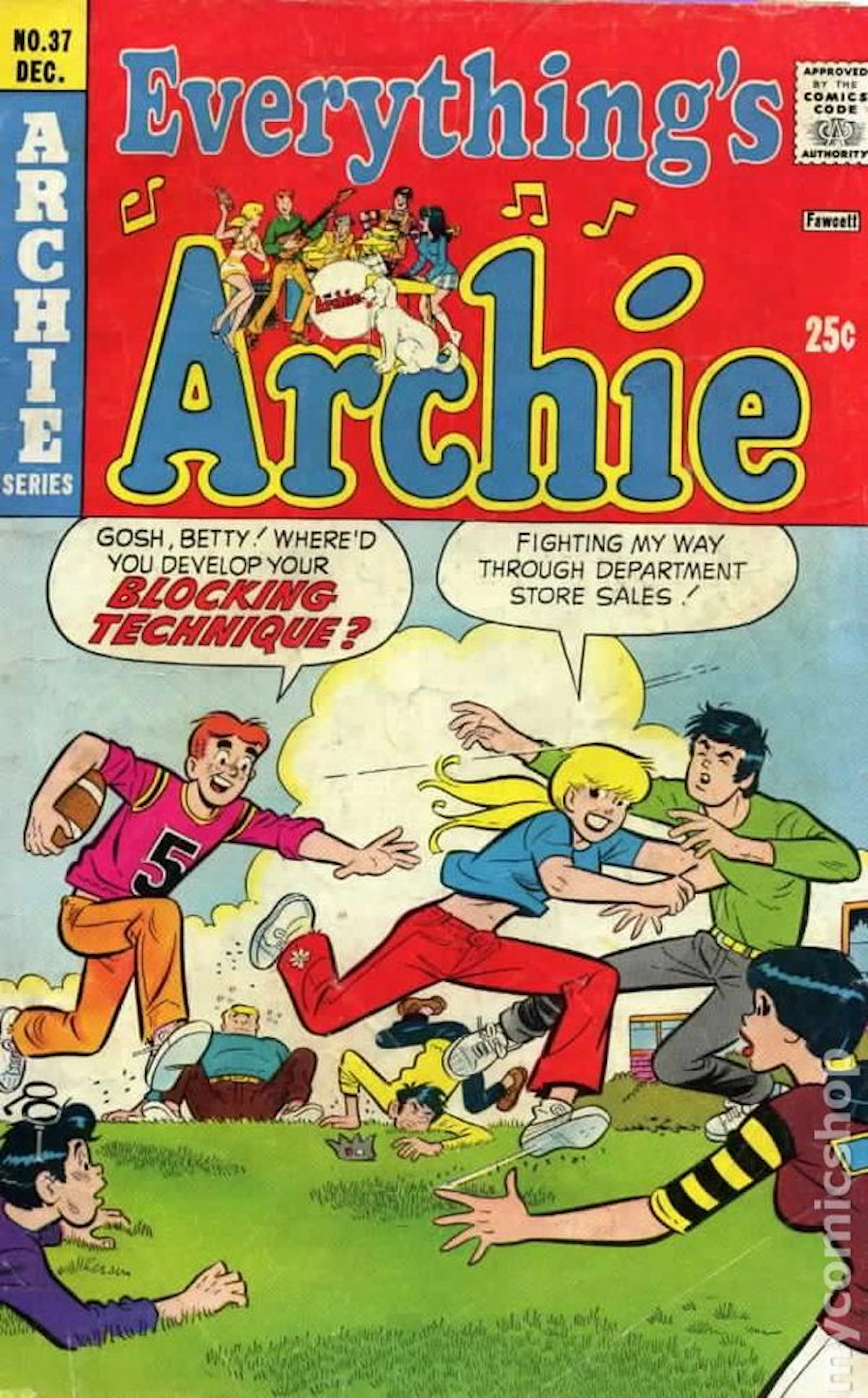 Everything's Archie (1969 Archie) 37 FN- 5.5